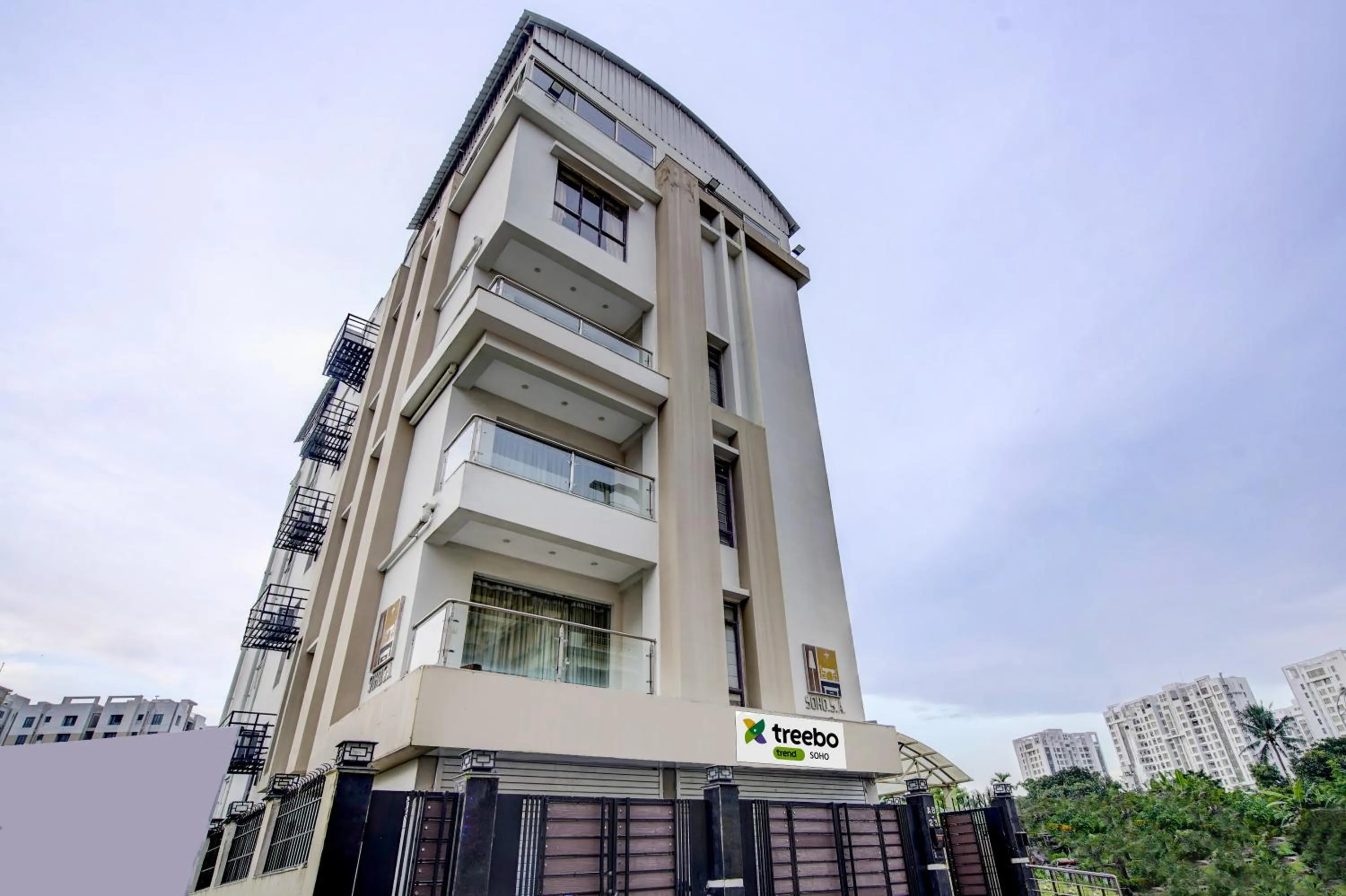 Property building in Treebo Soho Newtown Near New Town Bus Stand