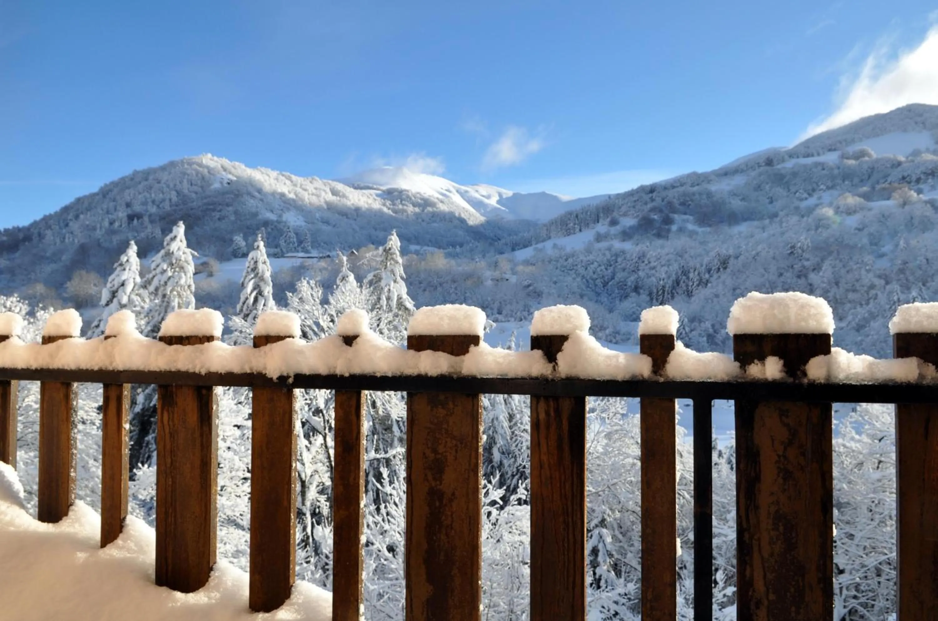 Winter in Logis Hôtel Le Griou