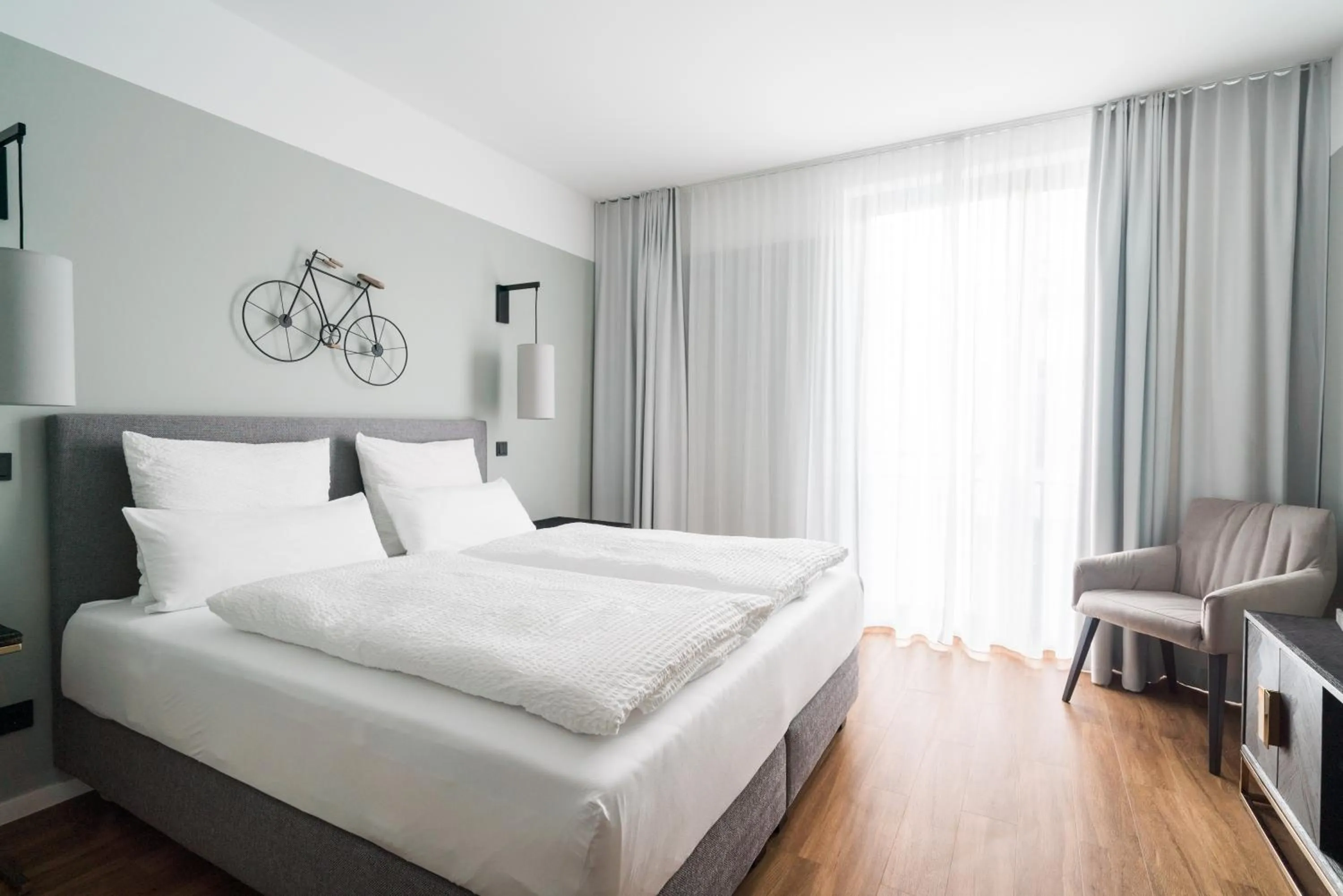 Bed in Velotel Bad Saarow