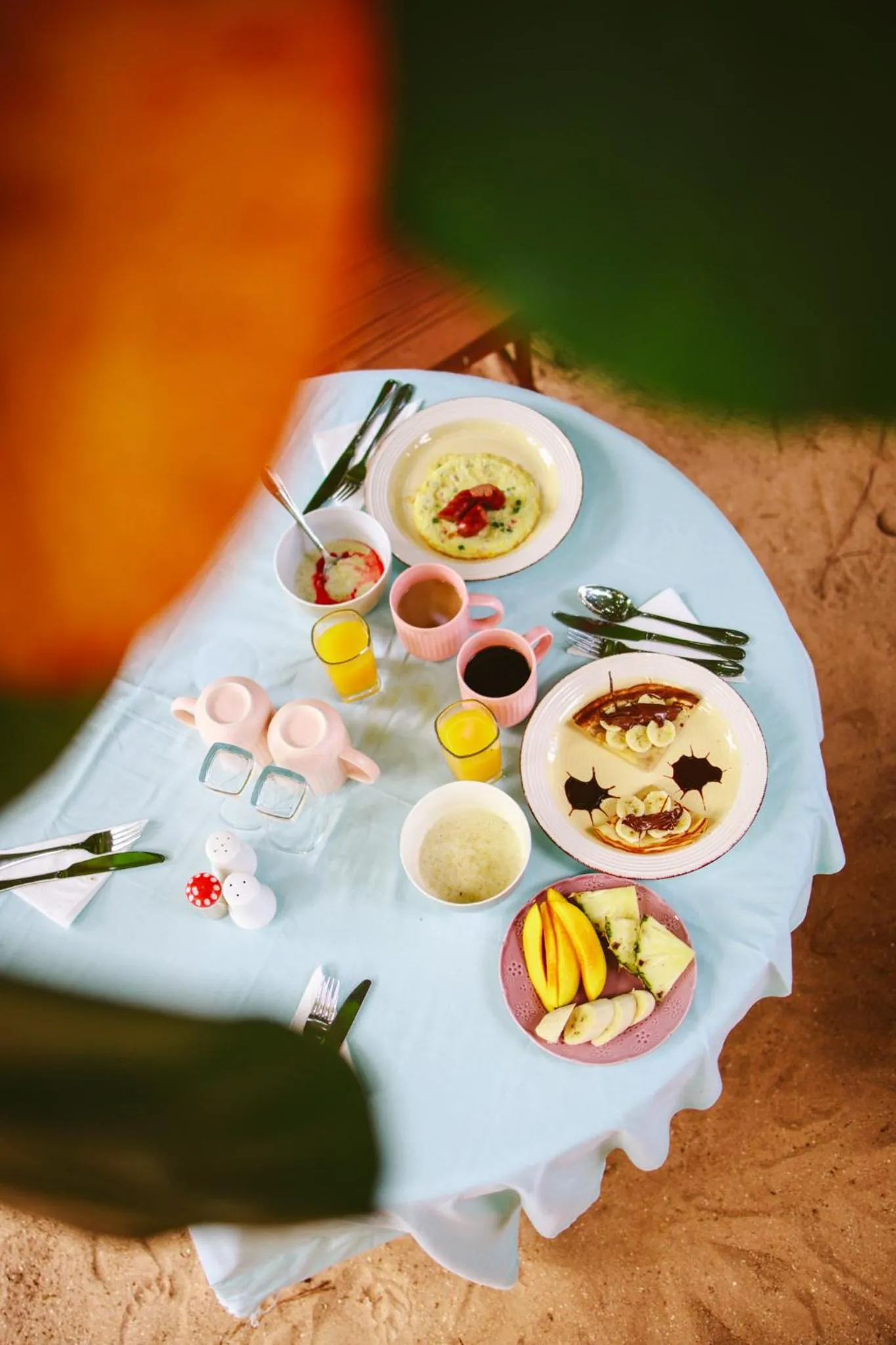 Breakfast in Siri Beach Lodge