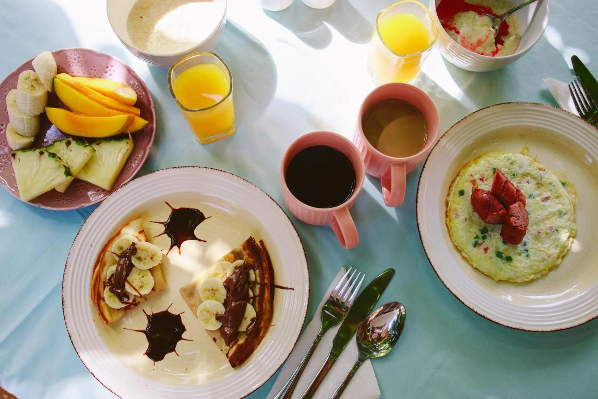 Breakfast in Siri Beach Lodge