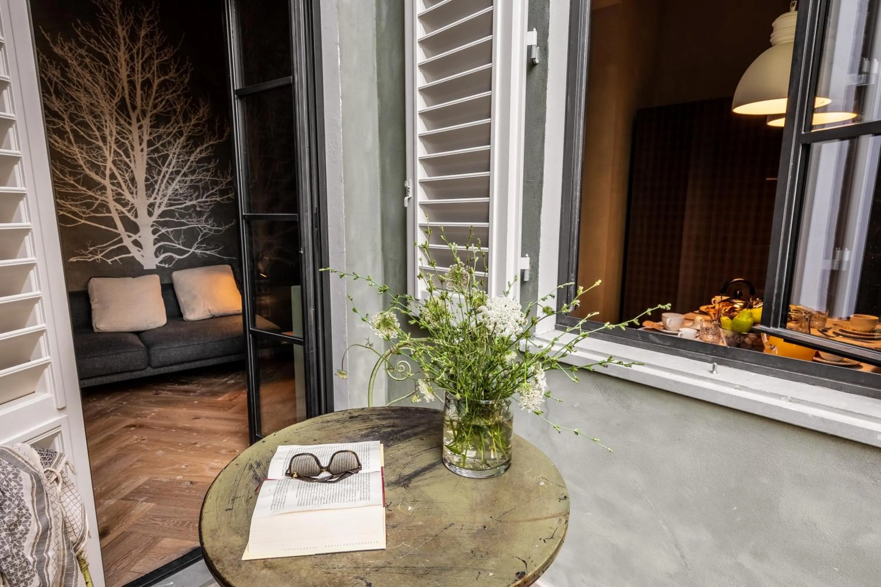 Balcony/Terrace in Oltrarno 1881 Apartments