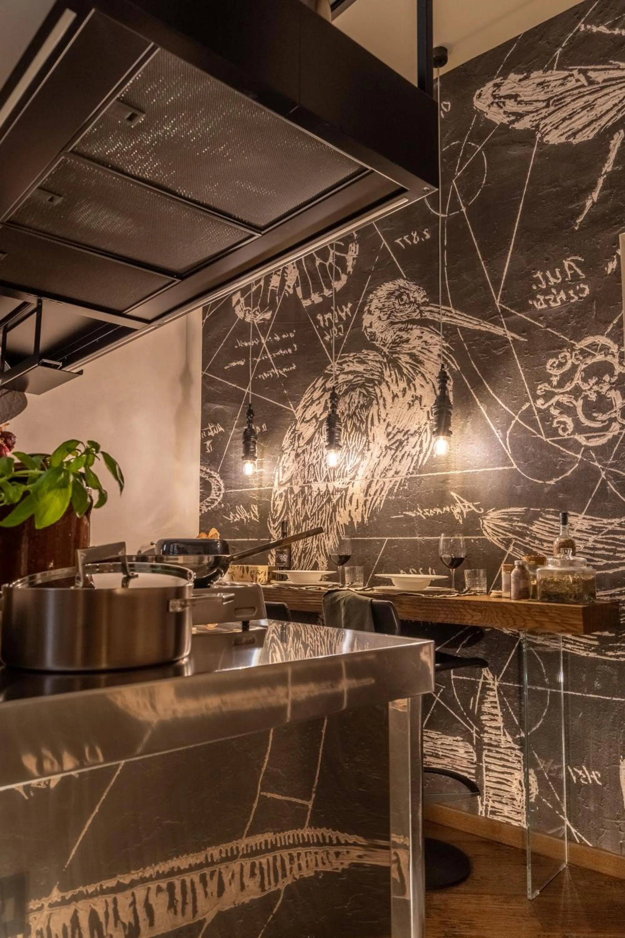 Dining area in Oltrarno 1881 Apartments