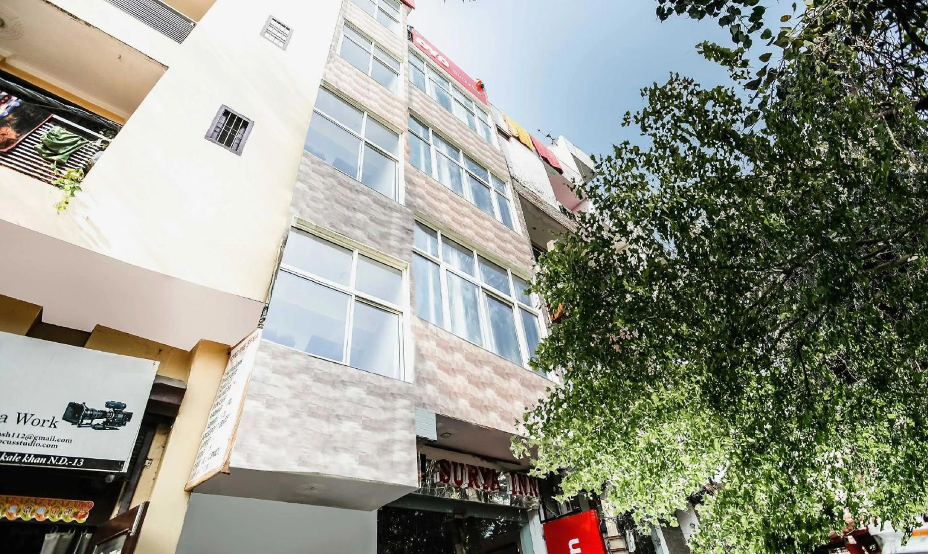 Facade/entrance in Hotel O SURYA INN