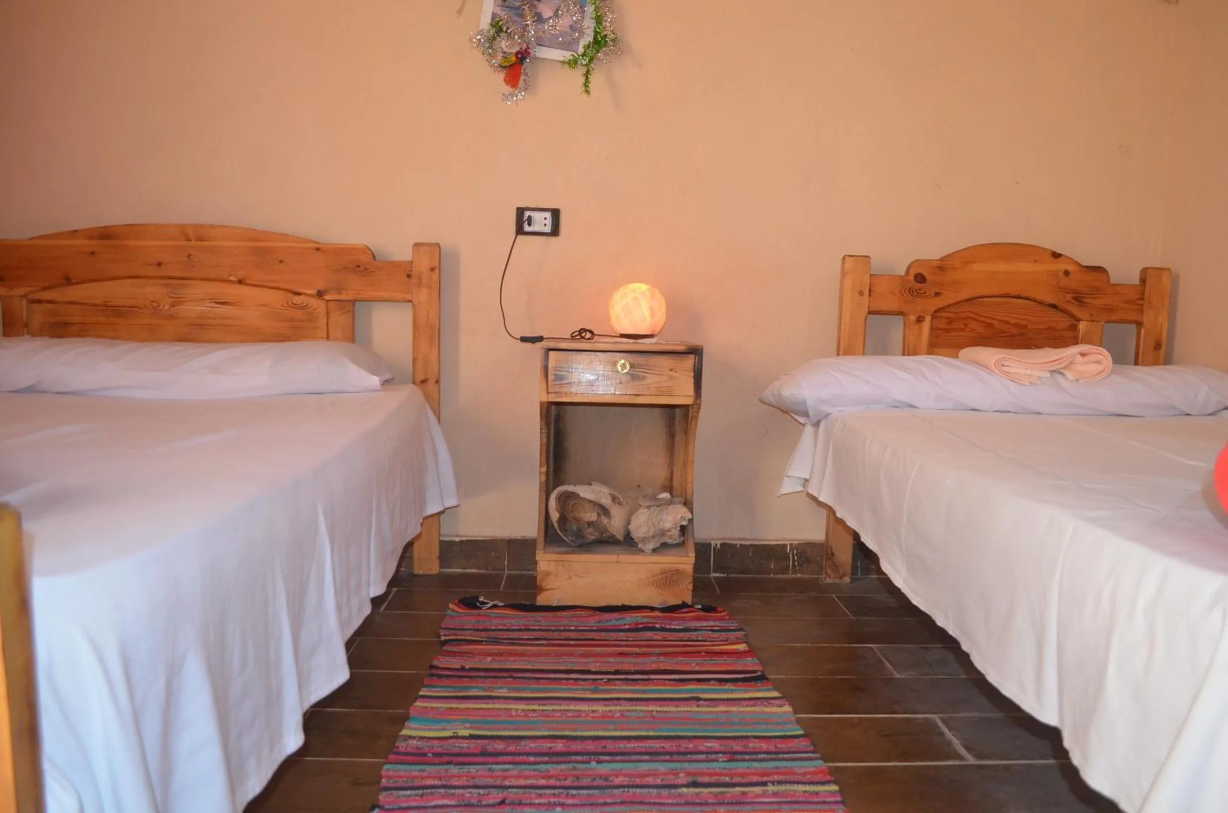 Bed in Mountain Camp Ali Khaled