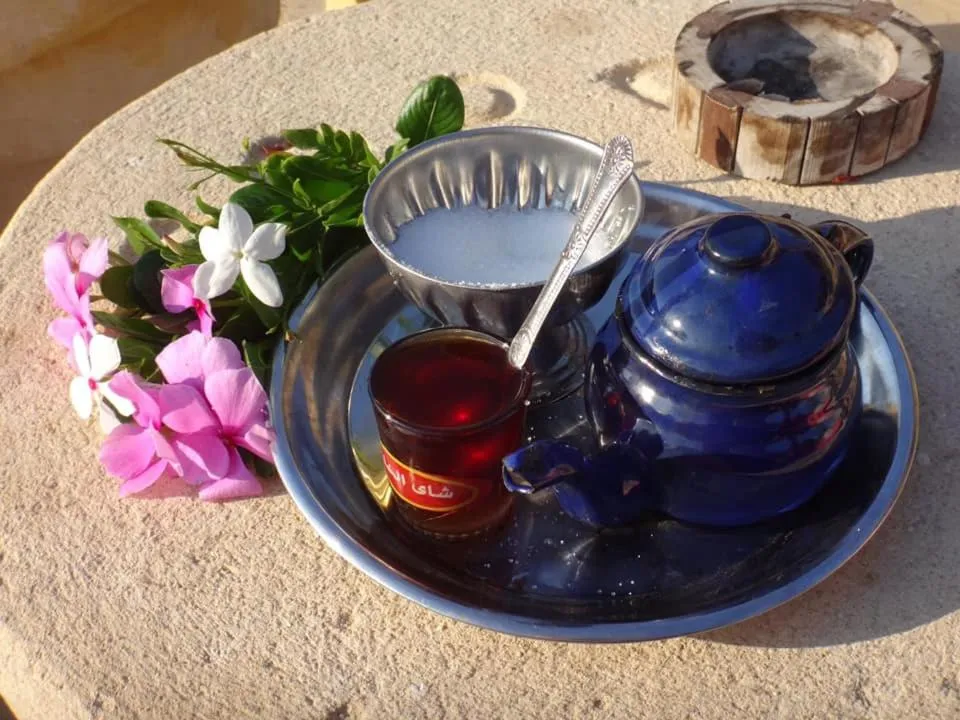 Drinks in Mountain Camp Ali Khaled