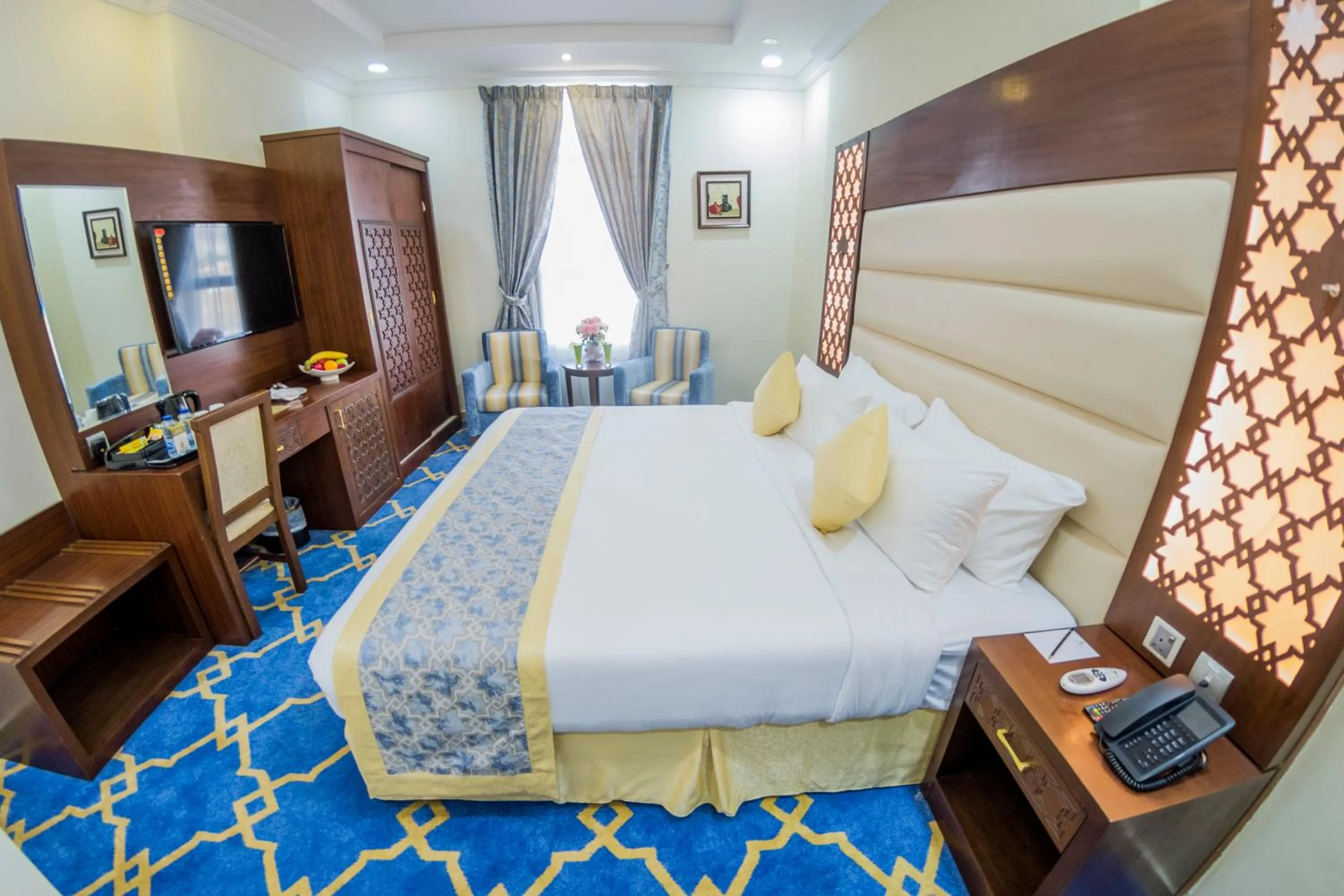 Bed in Jeddah Oasis Hotel