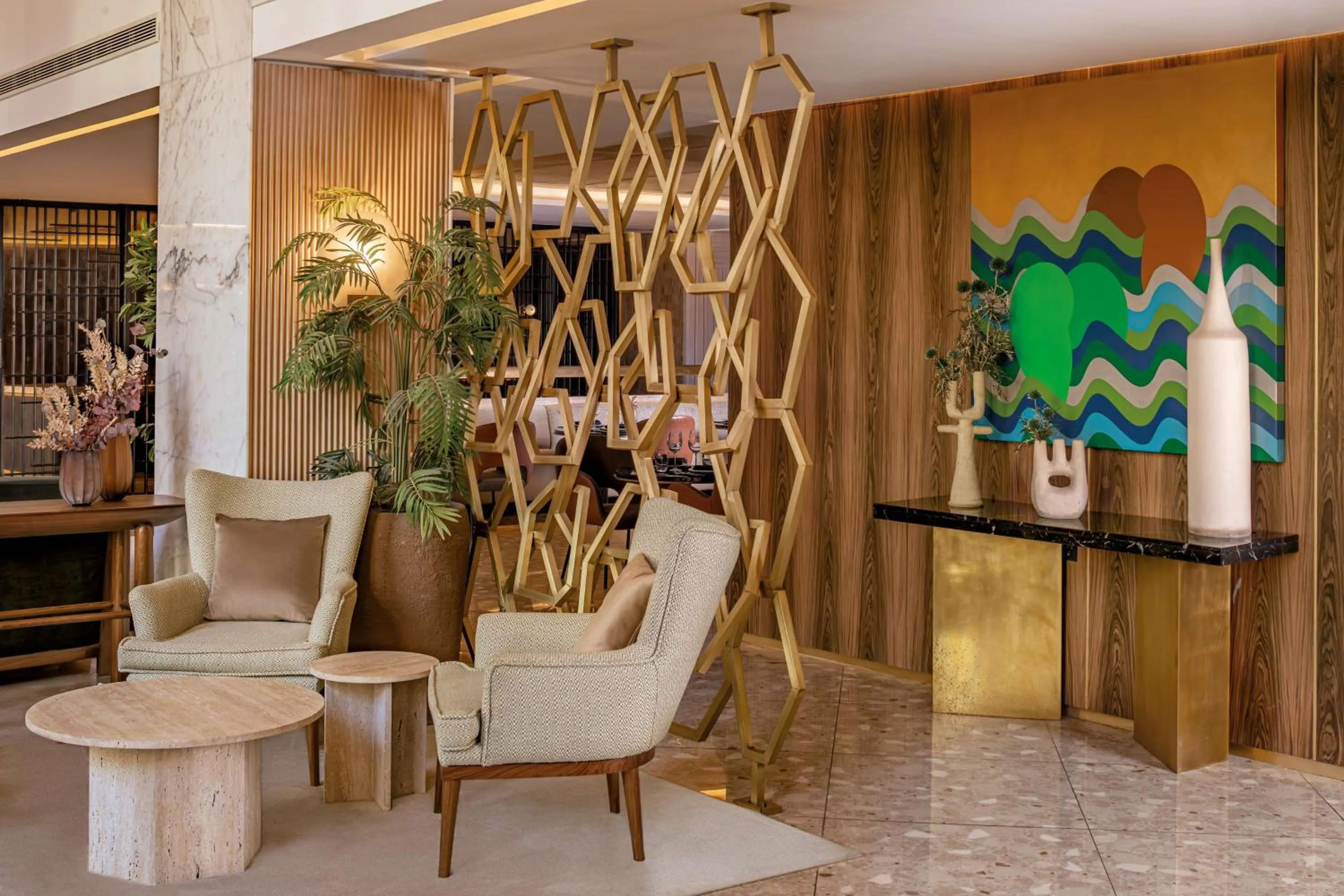Lobby or reception in Radisson Blu Hotel Casablanca City Center