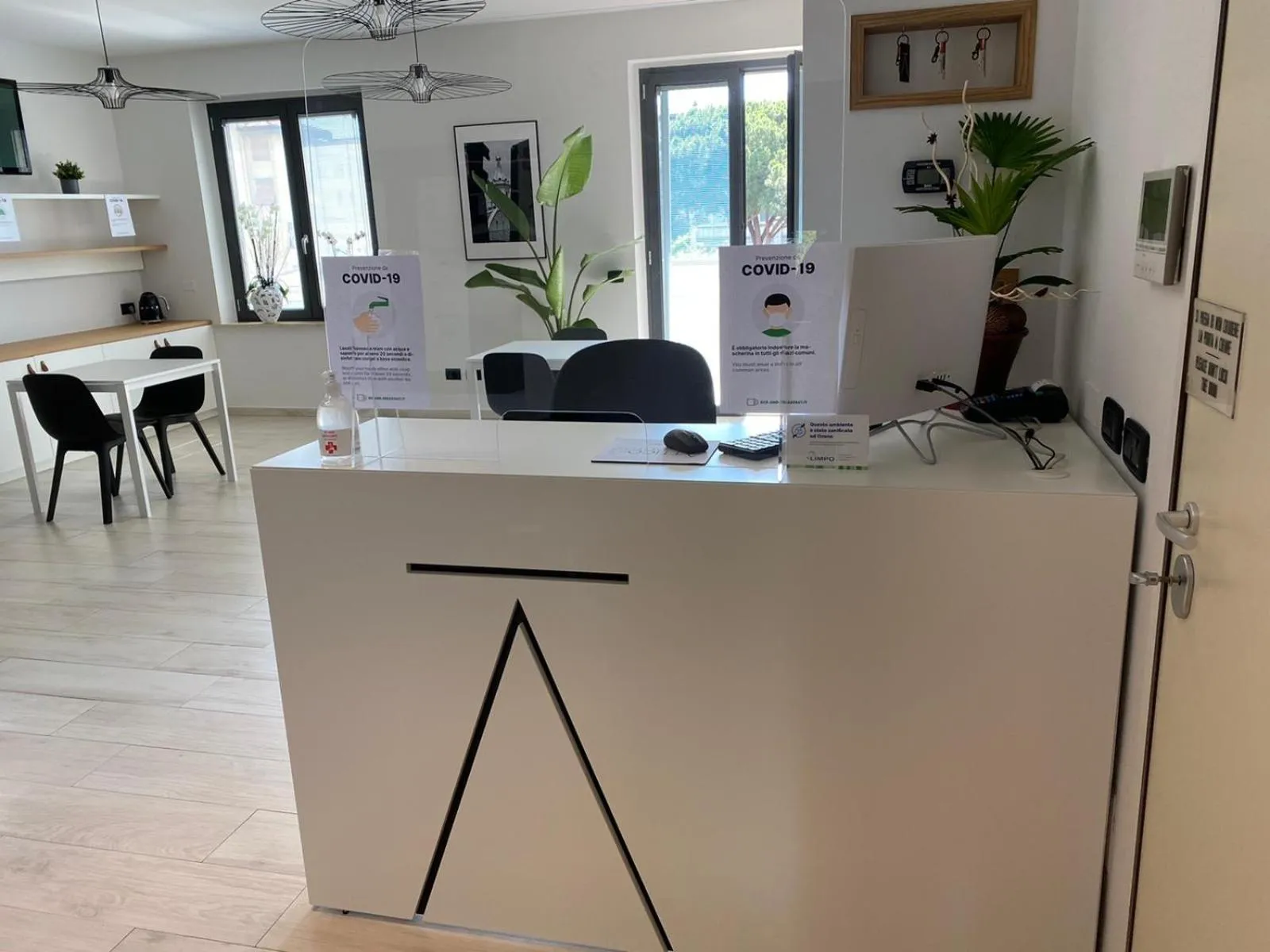 Lobby or reception in Attico43 B&B