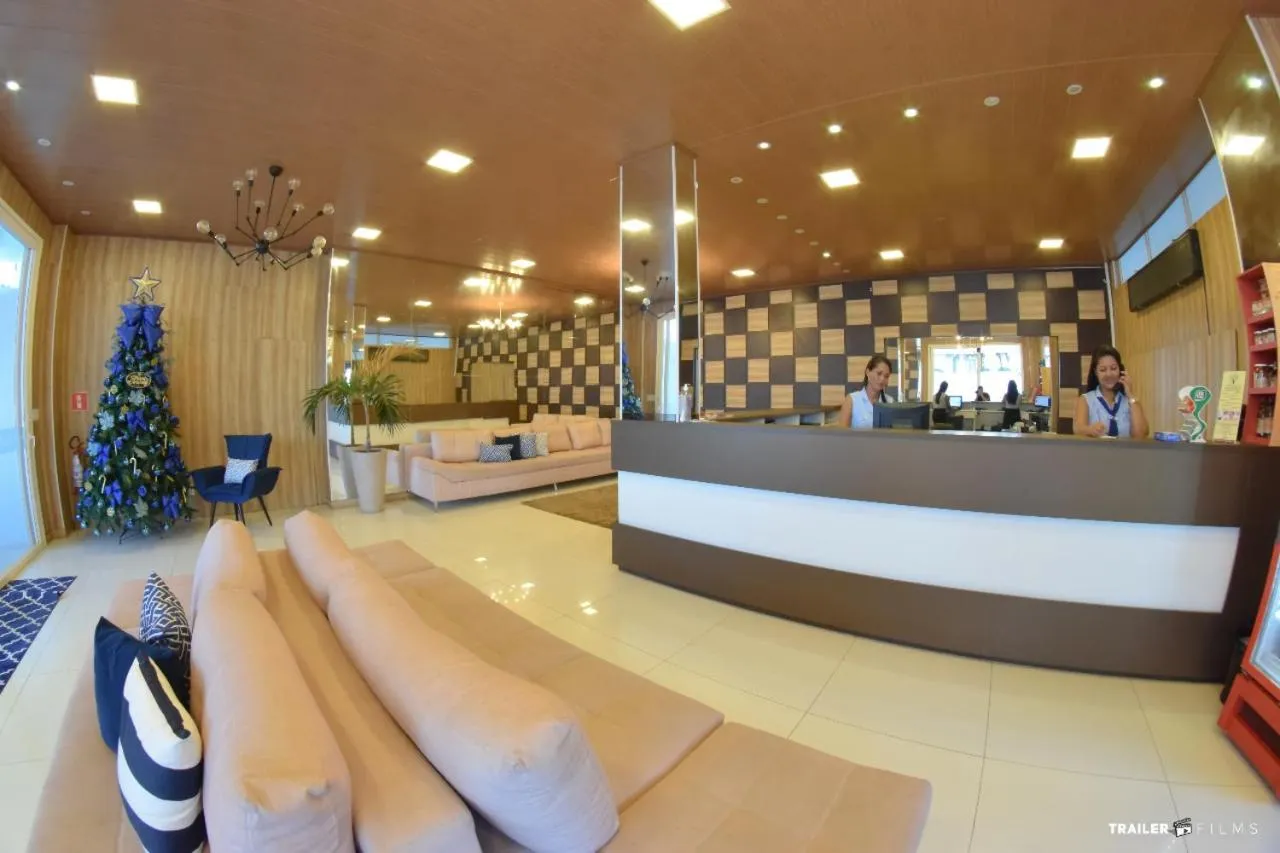 Lobby or reception in Farol Plaza Hotel