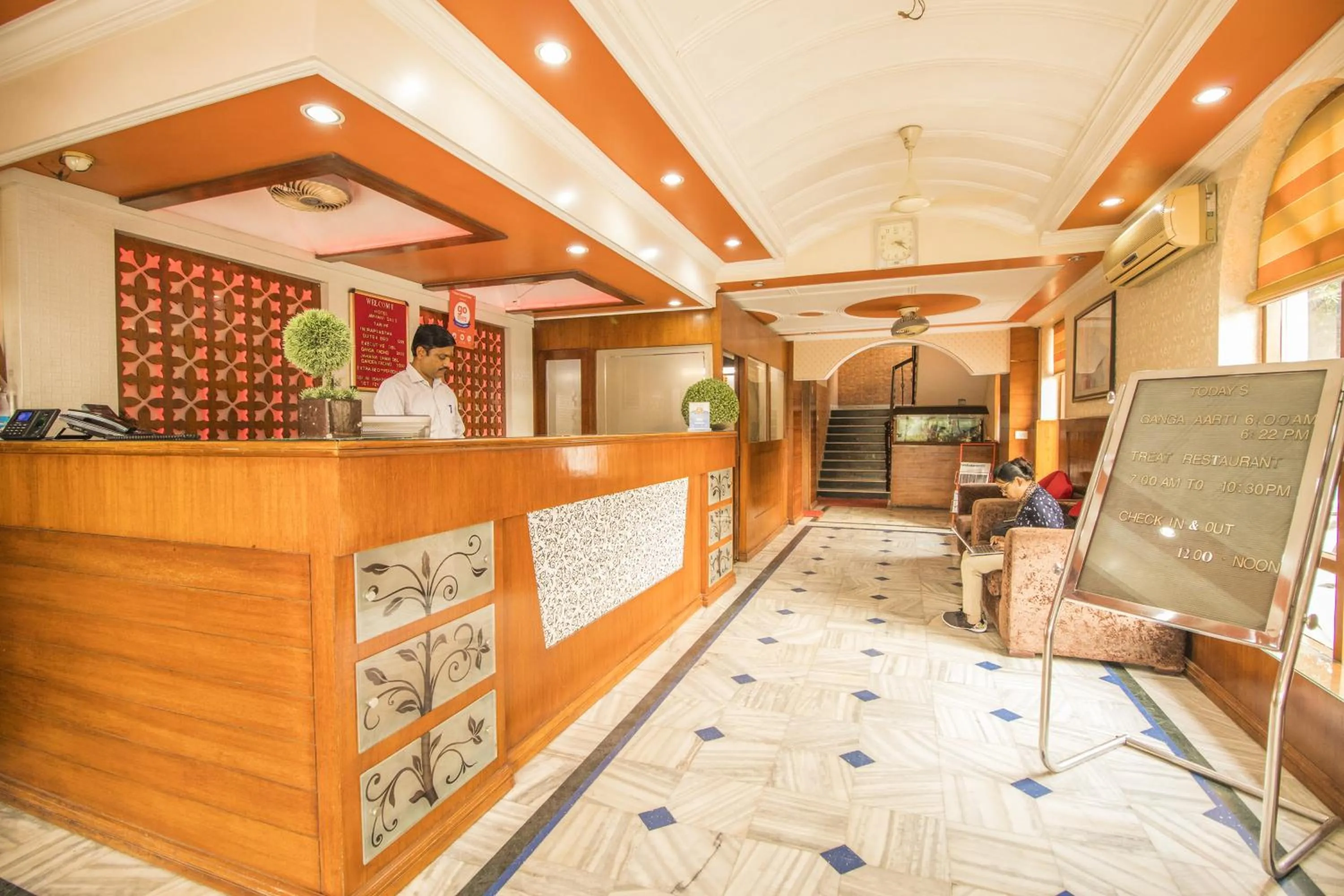 Lobby or reception in WOW STAYZ2 Hotel Jahanvi Dale