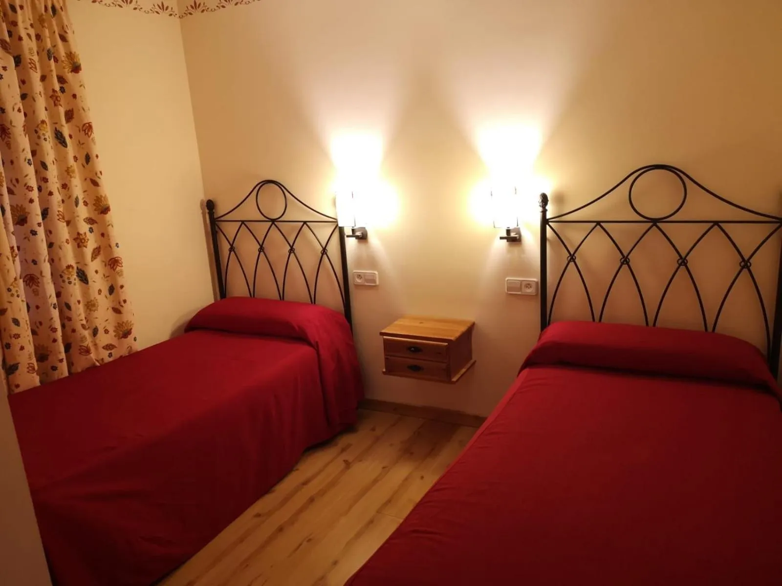 Bed in Hostal Cal Franciscó