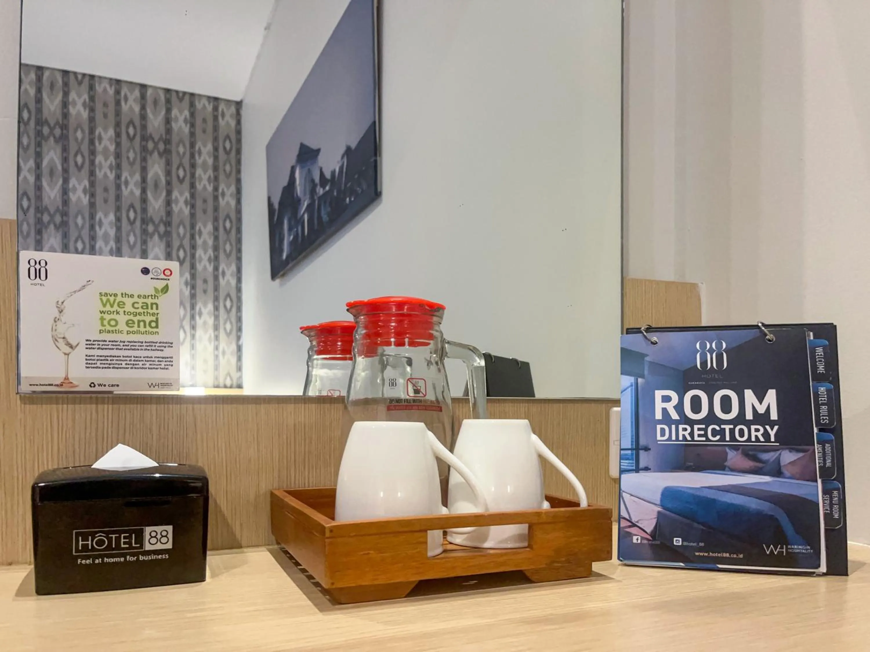 Hotel 88 Embong Malang Tunjungan Surabaya by WH - Breakfast with The Best View on The Highest Floor and Strategic Location in The City Center