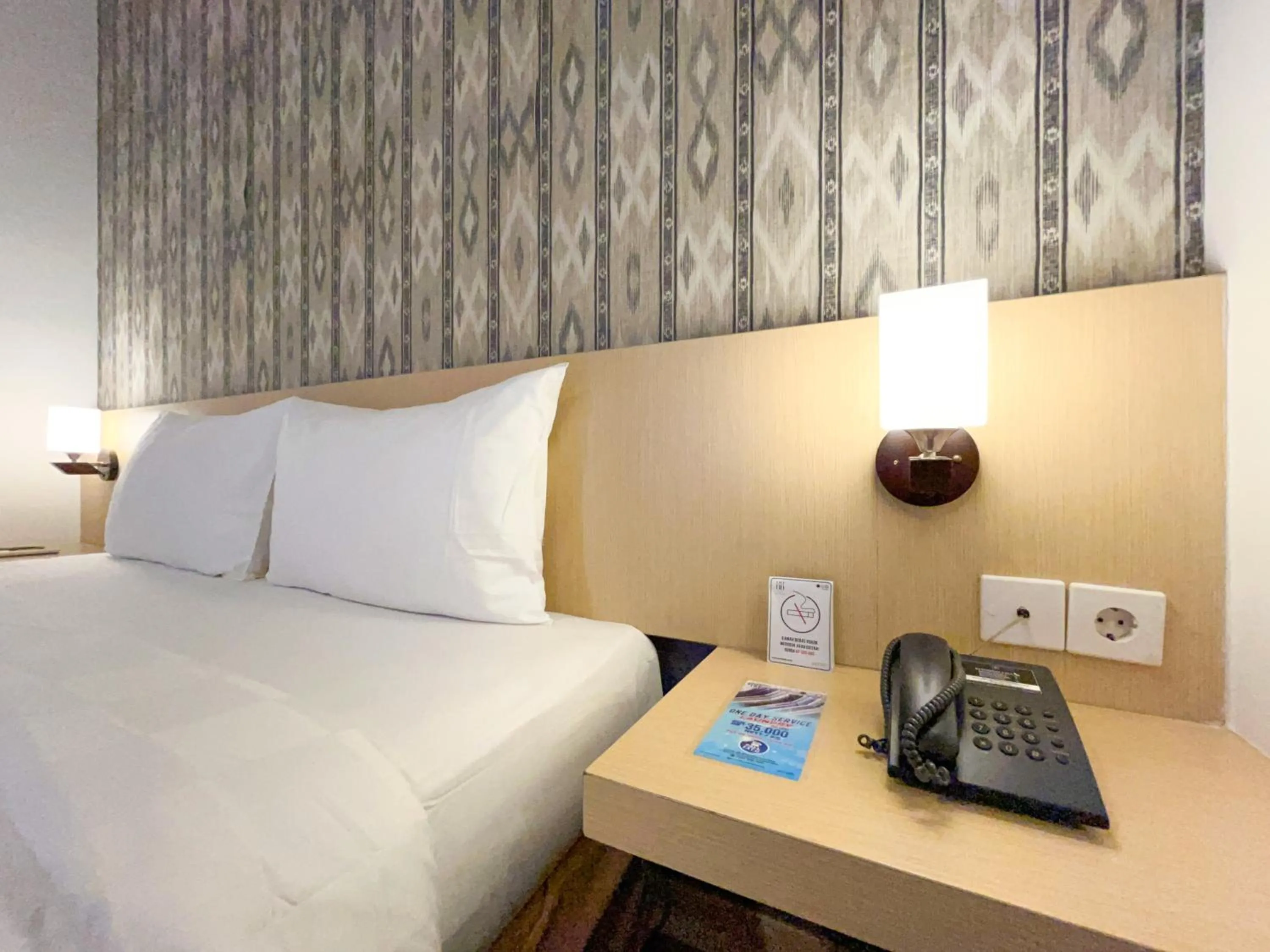 Bed in Hotel 88 Embong Malang Tunjungan Surabaya by WH - Breakfast with The Best View on The Highest Floor and Strategic Location in The City Center