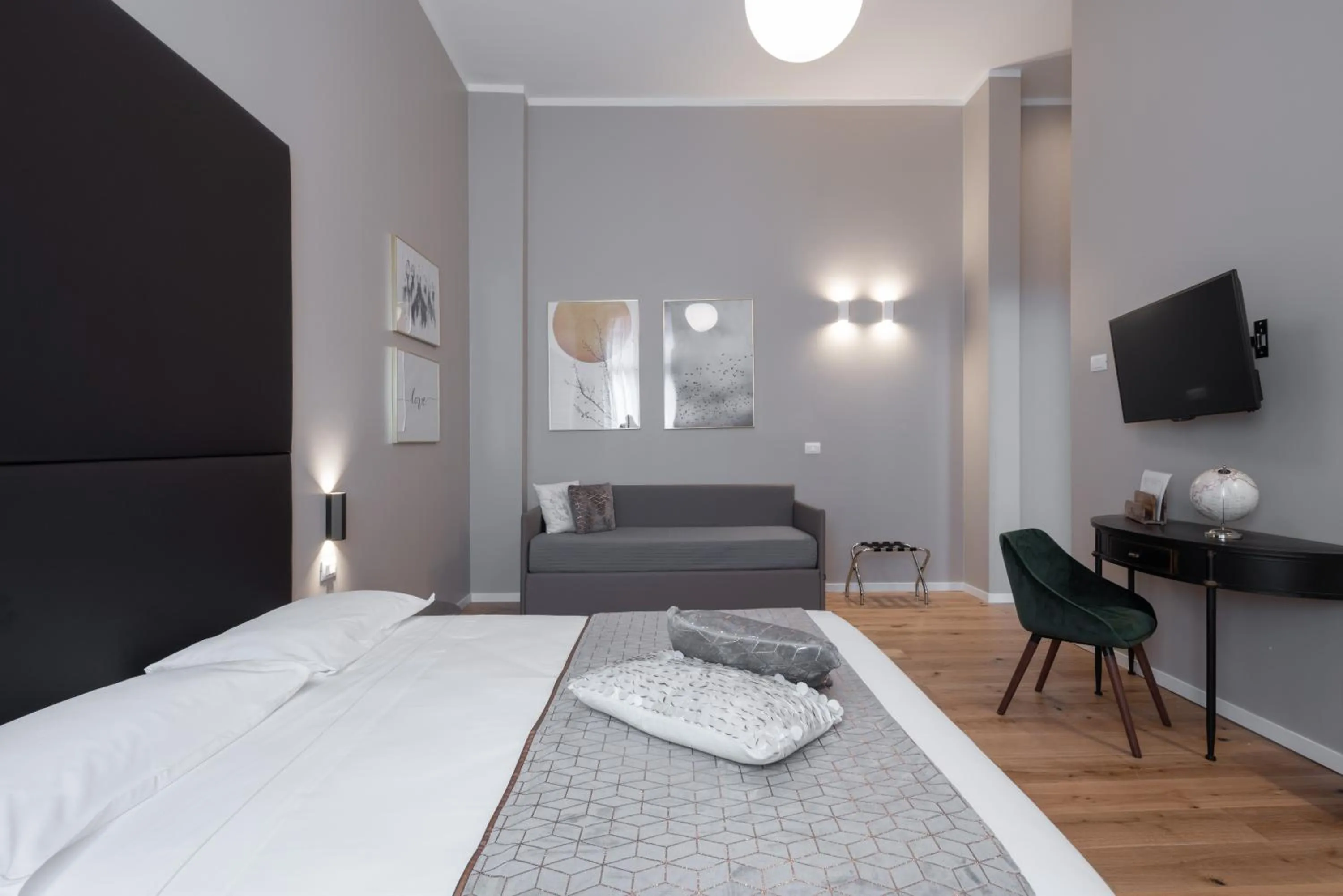 Bedroom, Bed in Hotel Palazzo Martinelli Dolfin