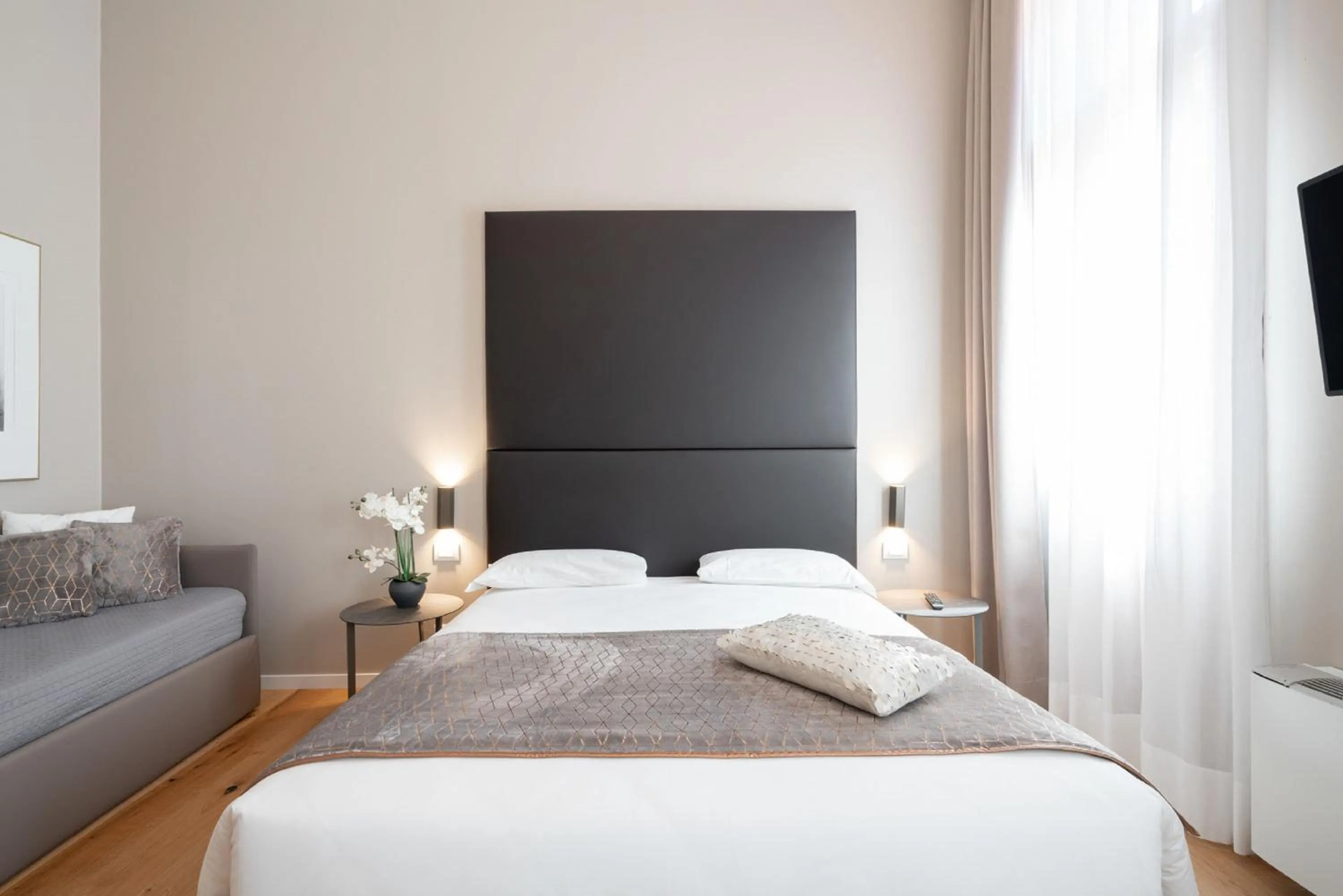 Bedroom, Bed in Hotel Palazzo Martinelli Dolfin