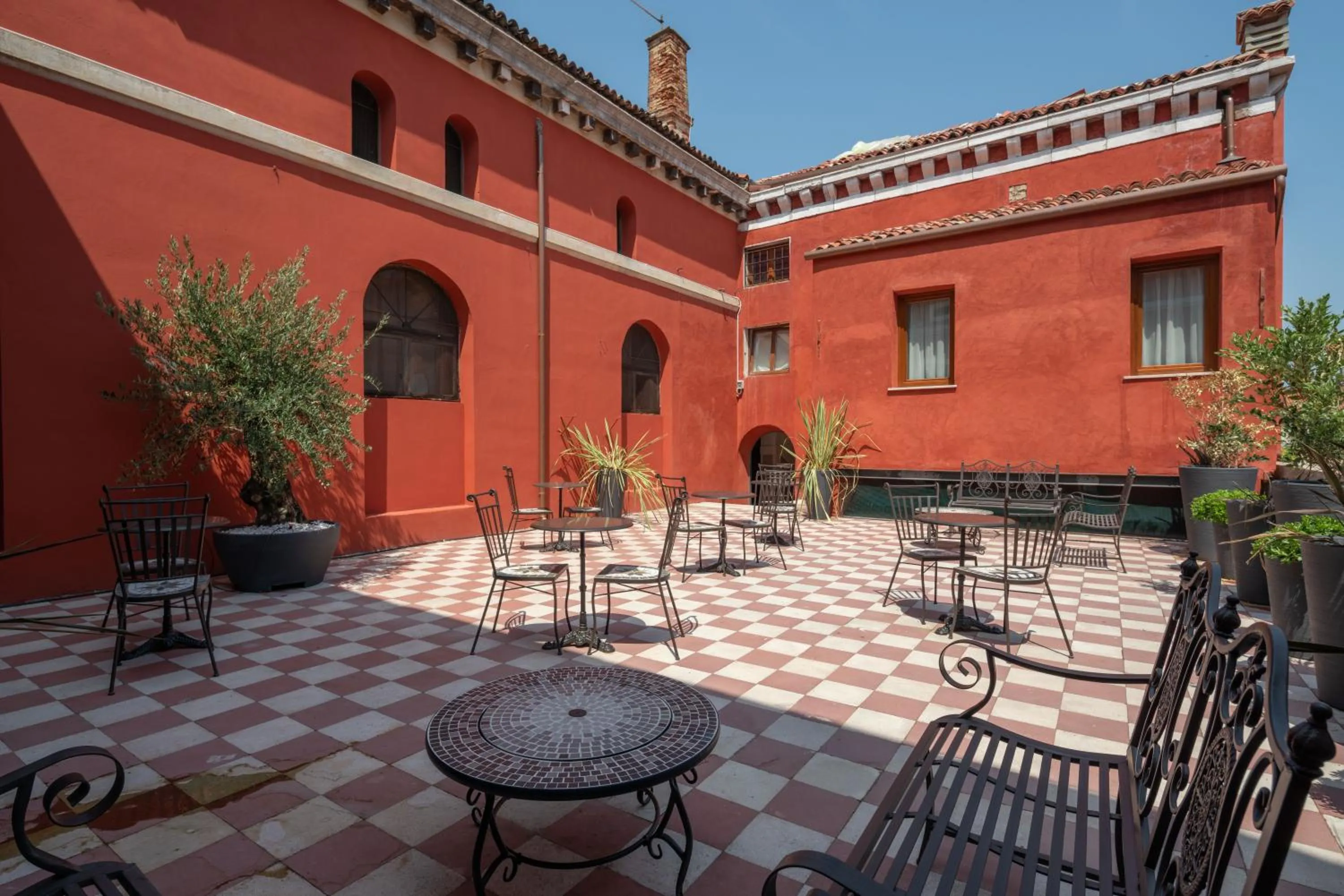 Balcony/Terrace in Hotel Palazzo Martinelli Dolfin