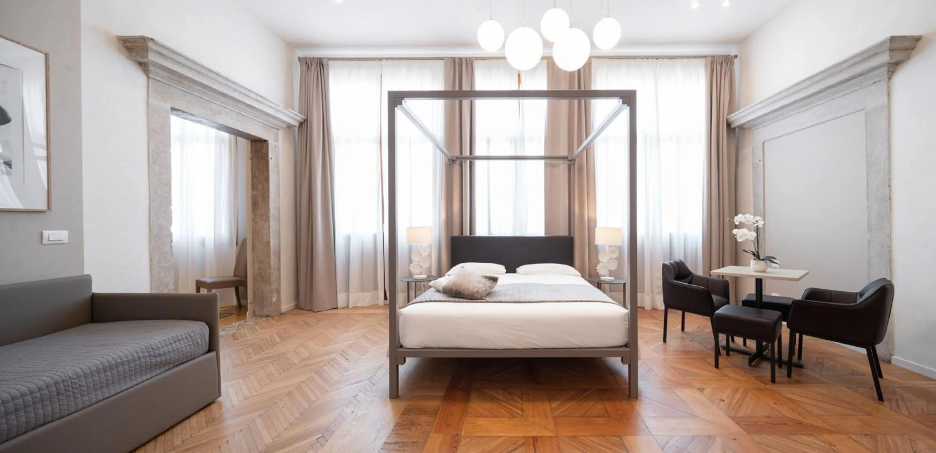 Bedroom, Bed in Hotel Palazzo Martinelli Dolfin