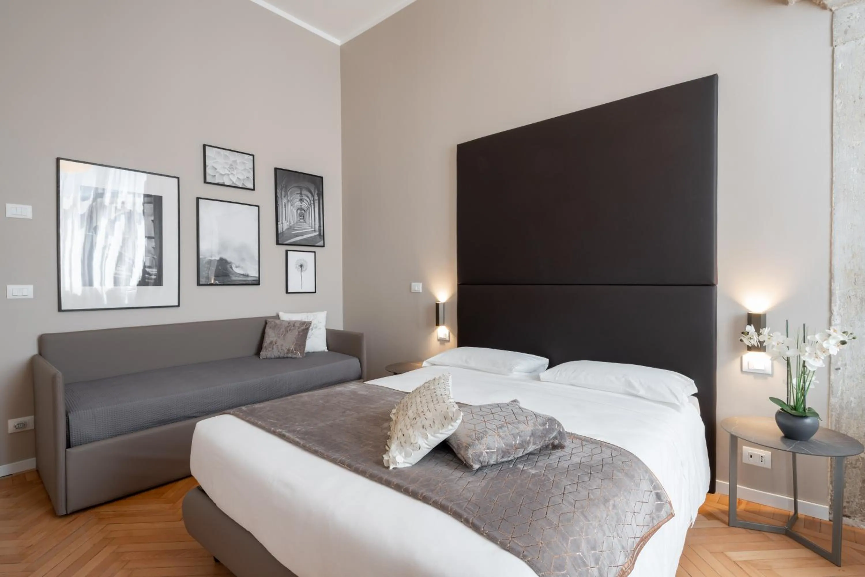 Bedroom, Bed in Hotel Palazzo Martinelli Dolfin