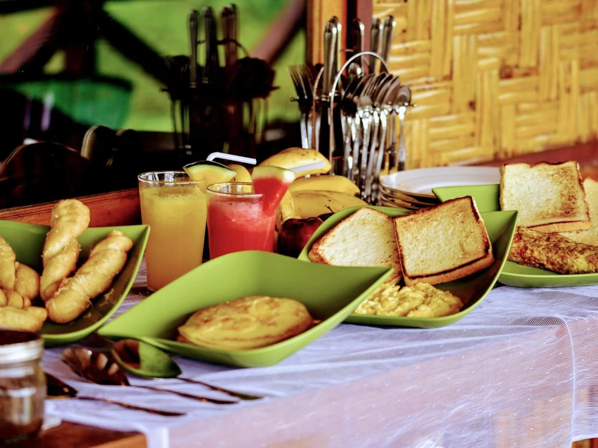 Breakfast in Simeulue Surflodges
