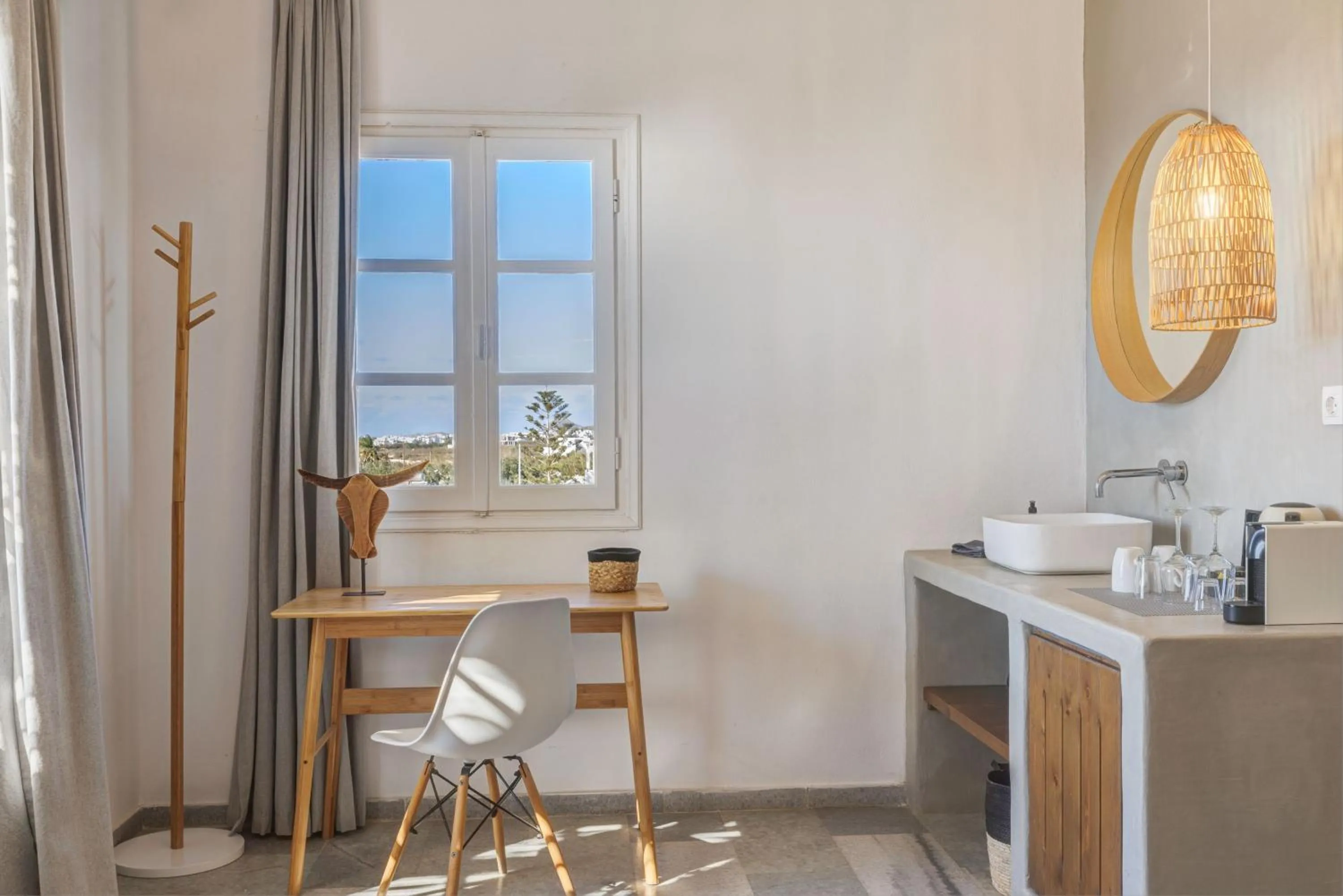 Decorative detail in Thalassa Naxos