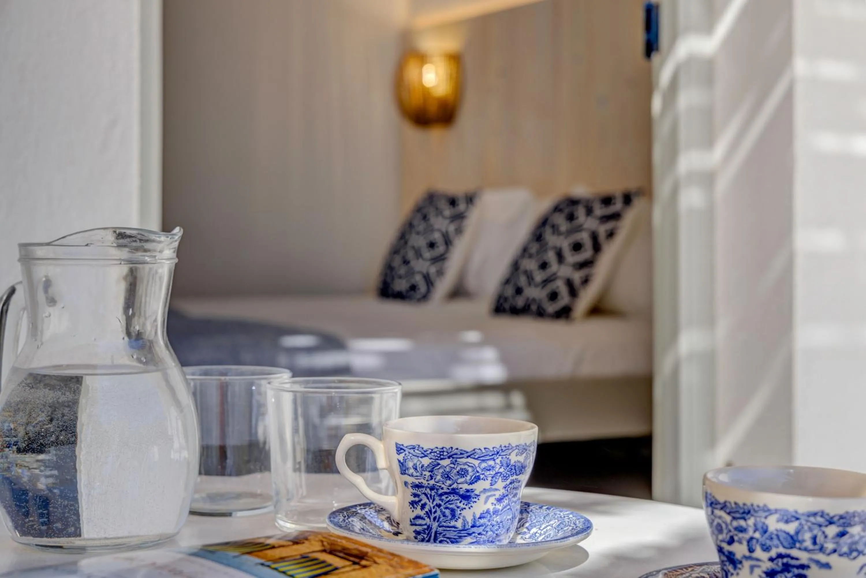 Bedroom, Bed in Thalassa Naxos