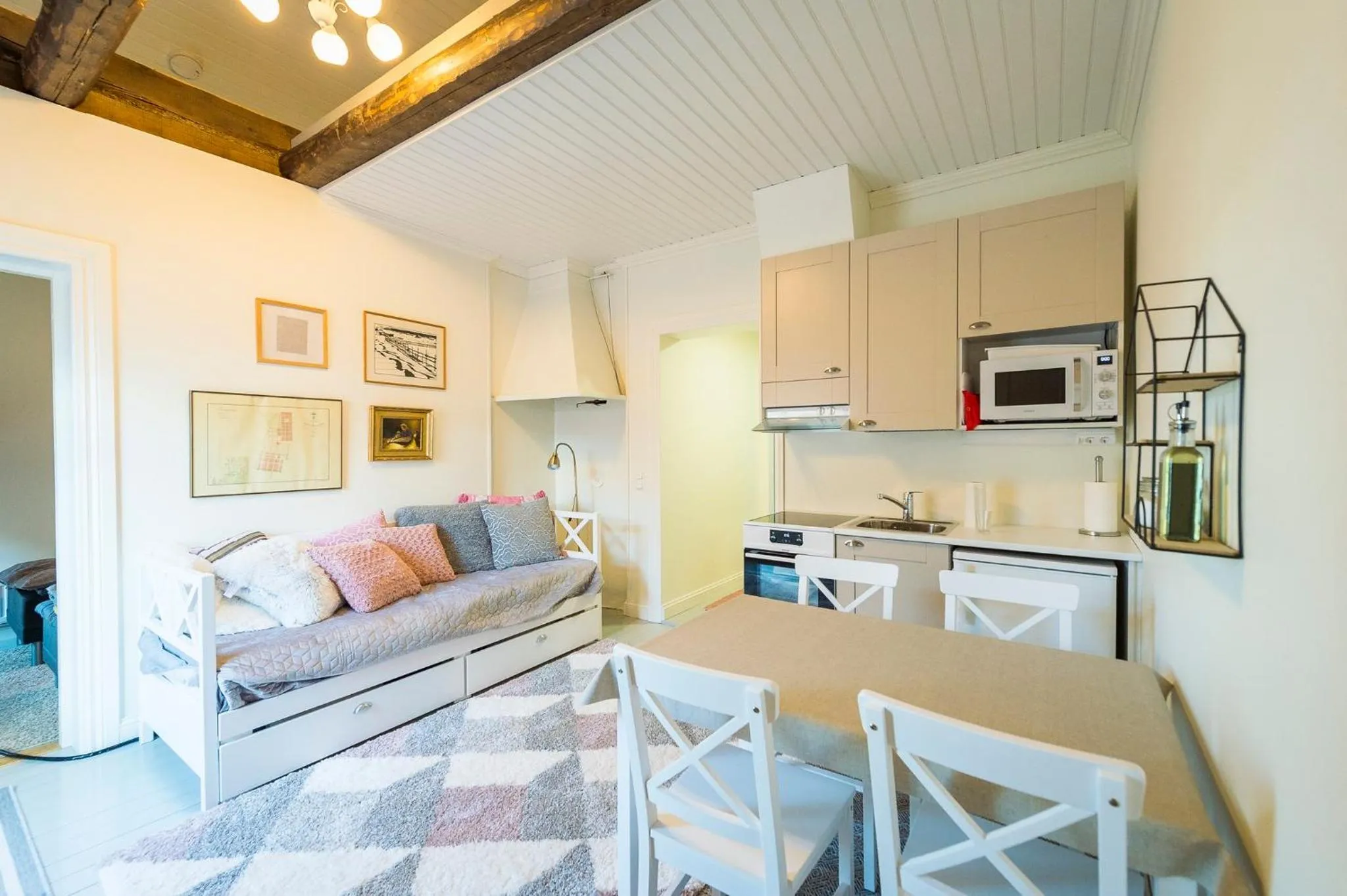 Kitchen or kitchenette in AinaBnb - Residence Kappsäcken