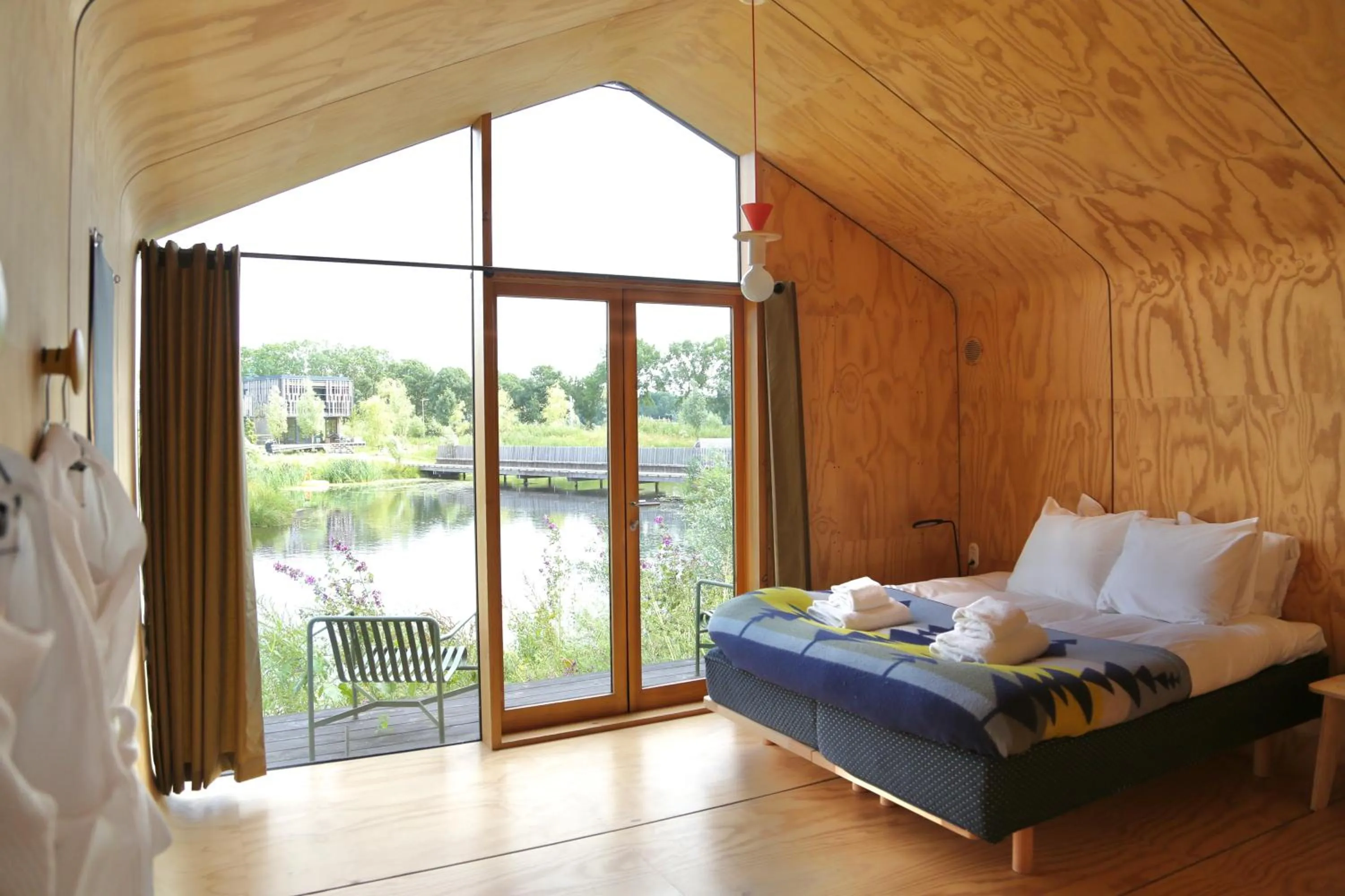 Bed in Basecamp Amsterdam