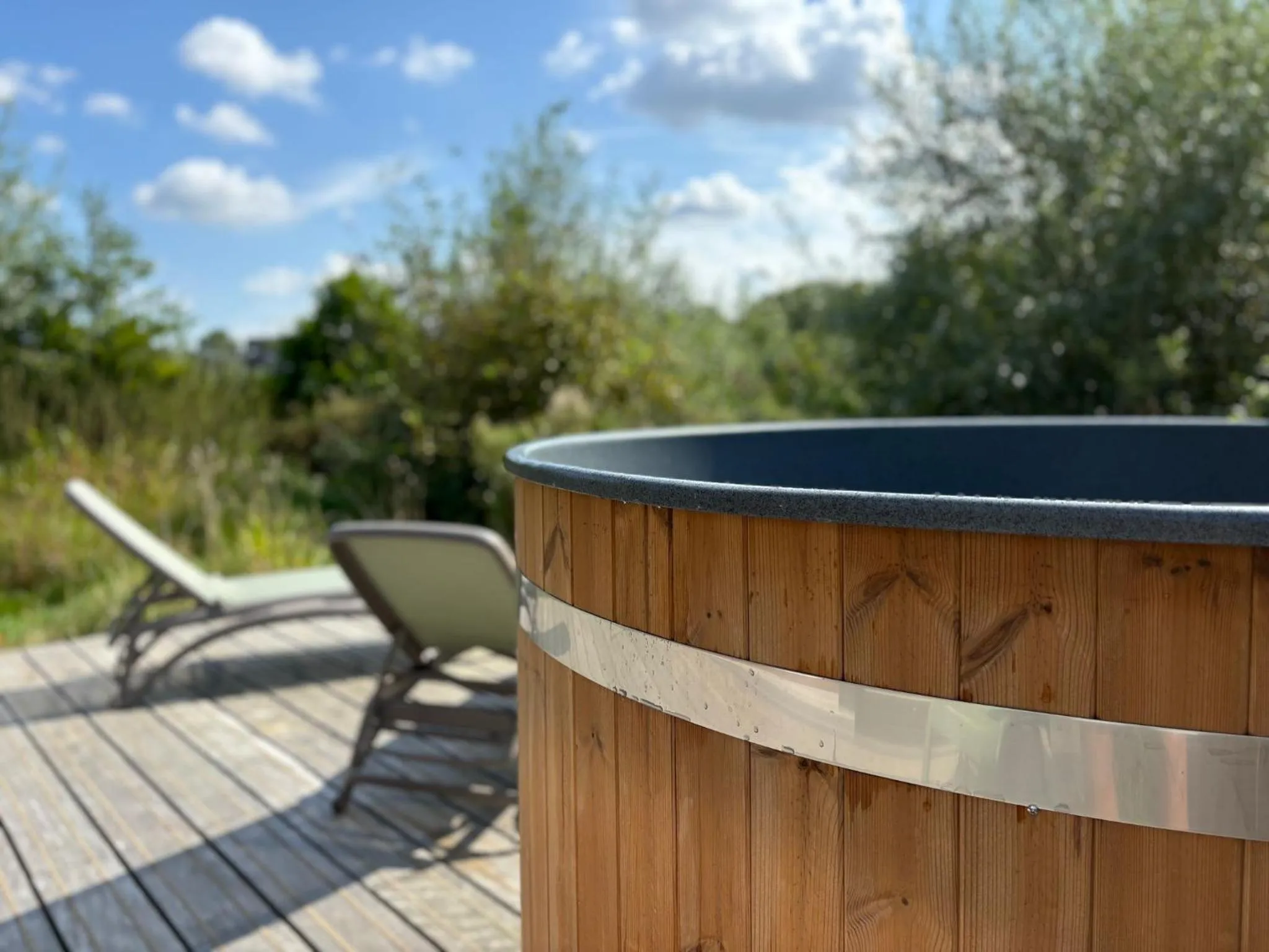 Hot Tub in Basecamp Amsterdam