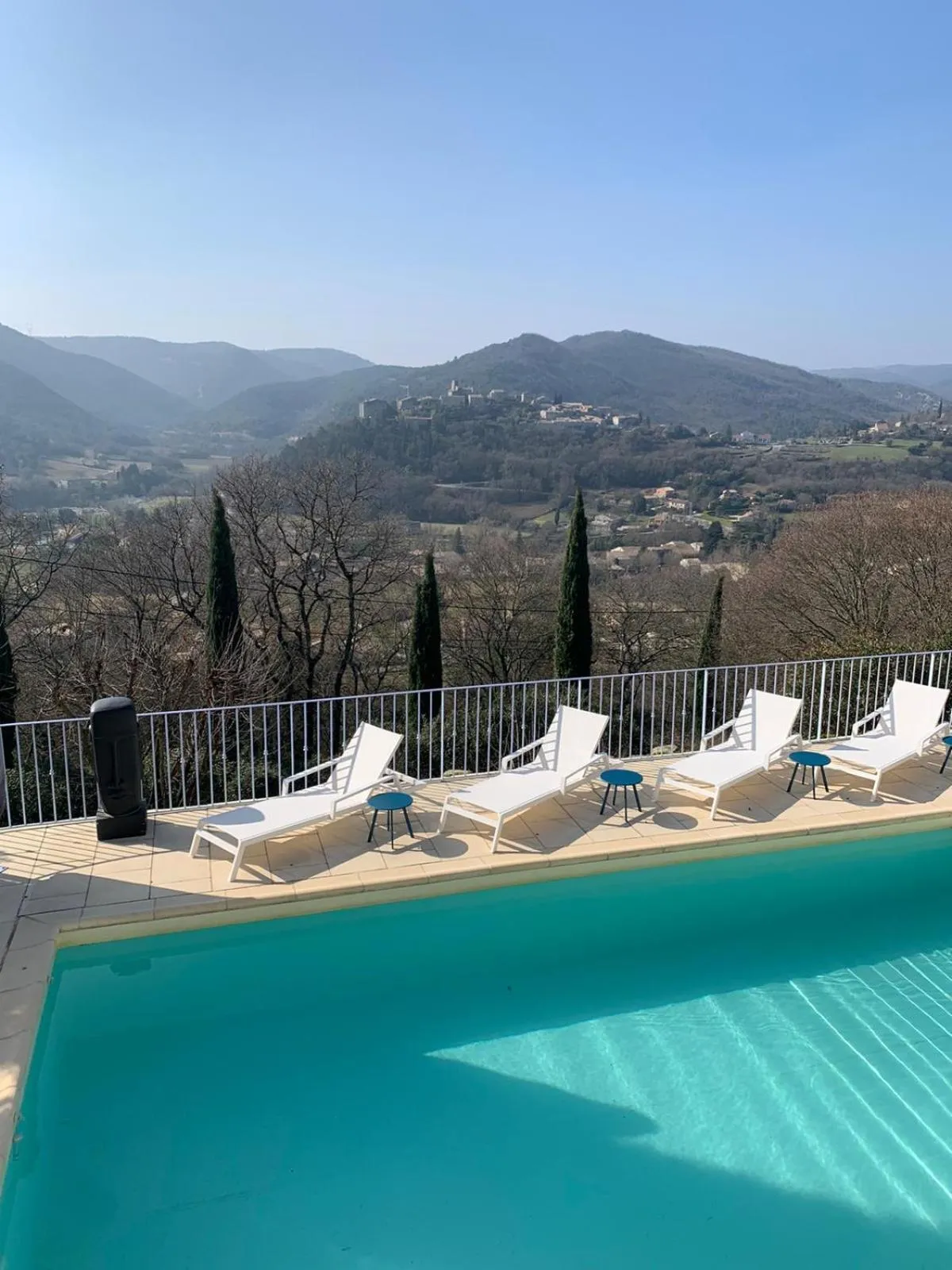 Swimming pool in Bastide Saint-Thomé