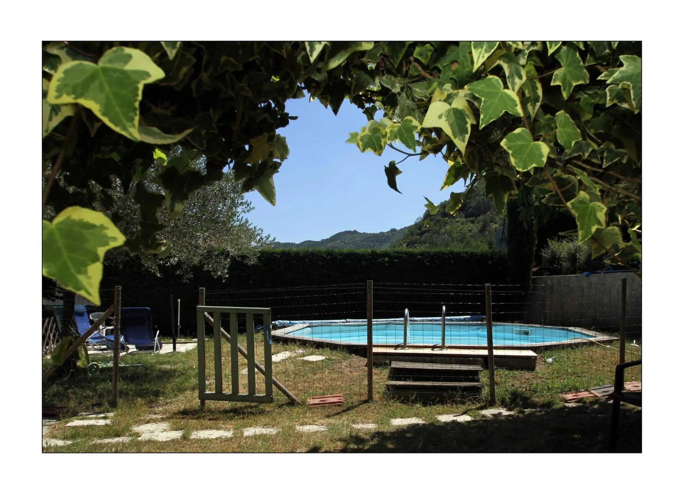 Swimming pool in La Renardière