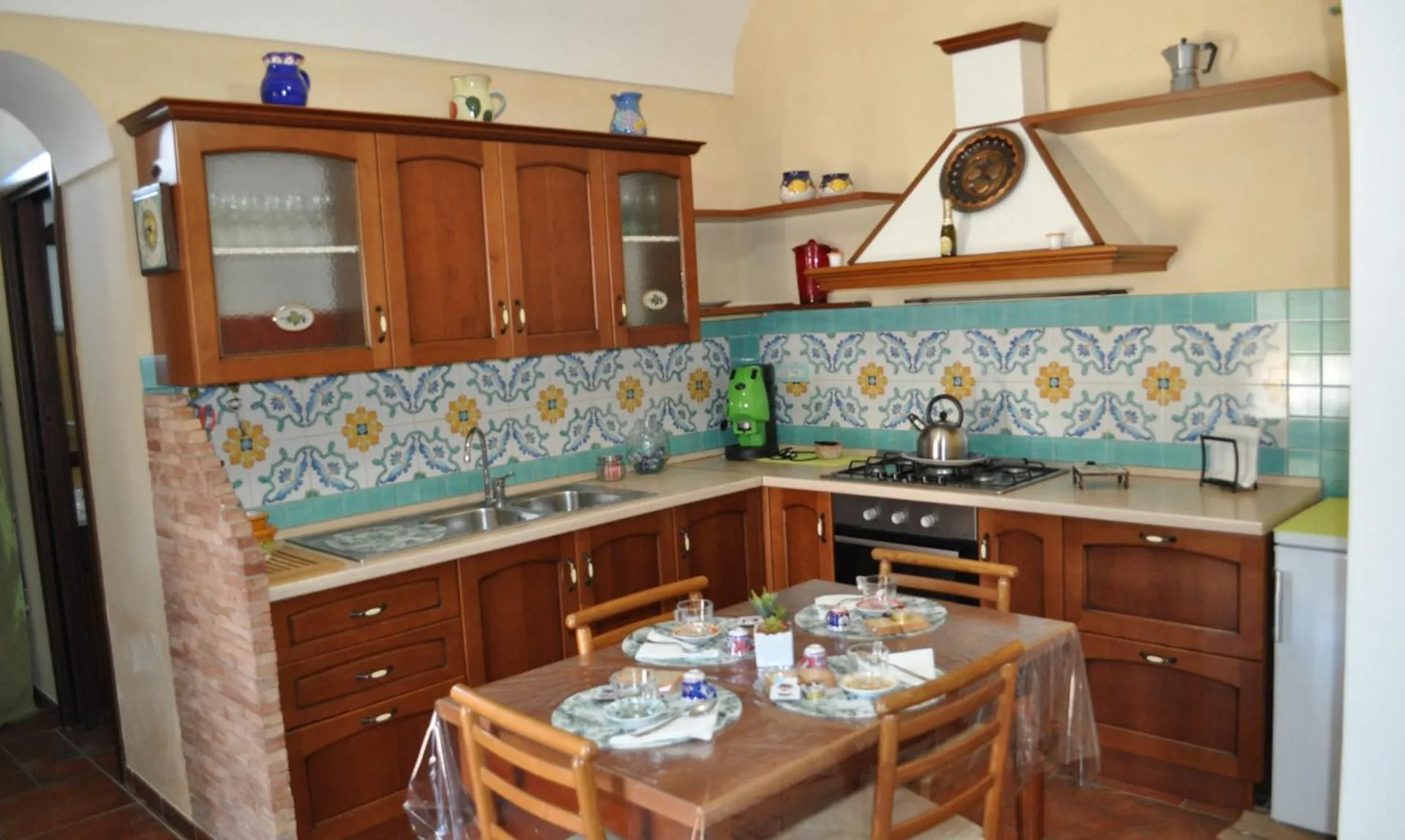 Kitchen or kitchenette in Contrada Vigna