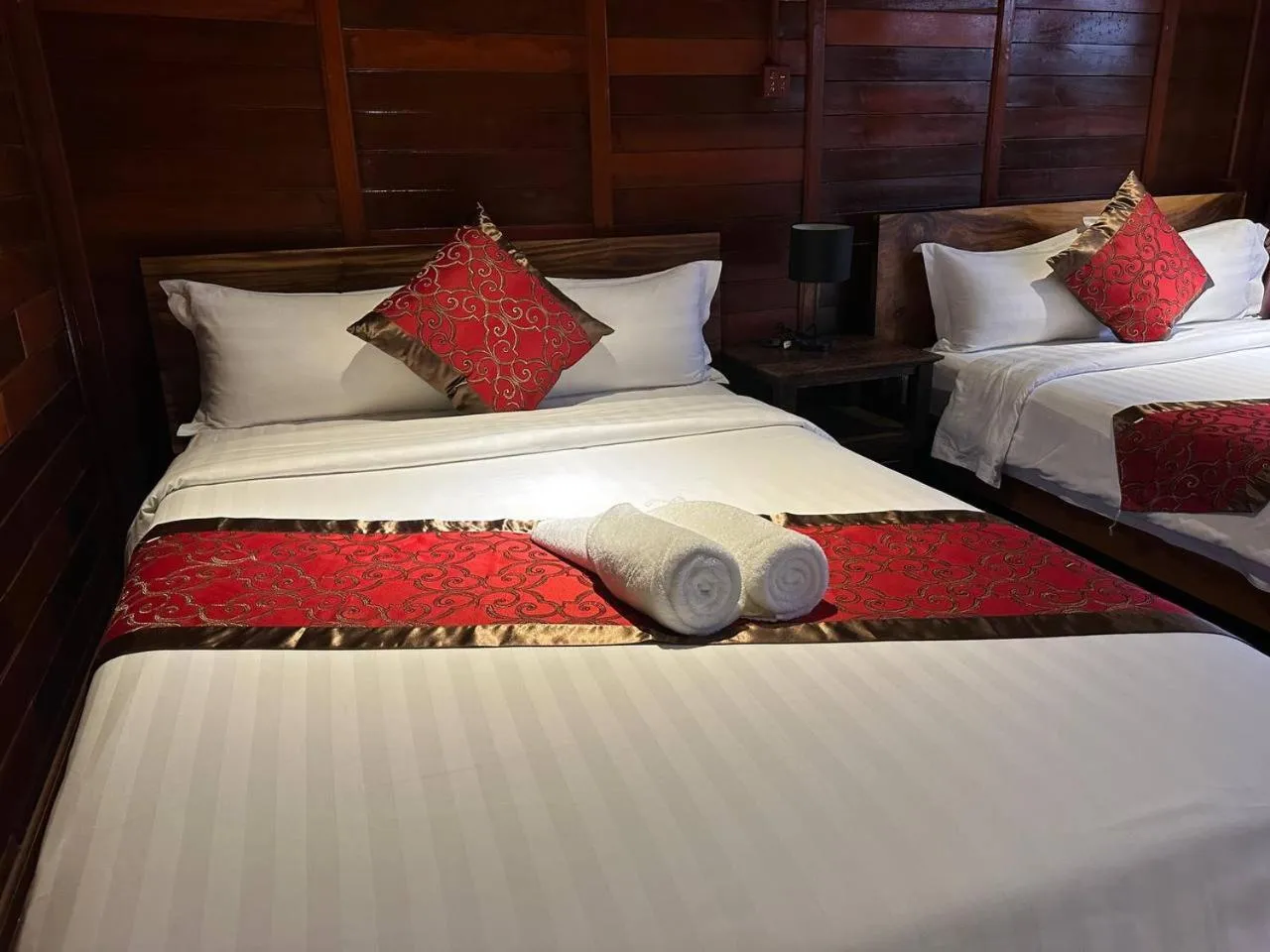 Bed in Prek Kdat Resort