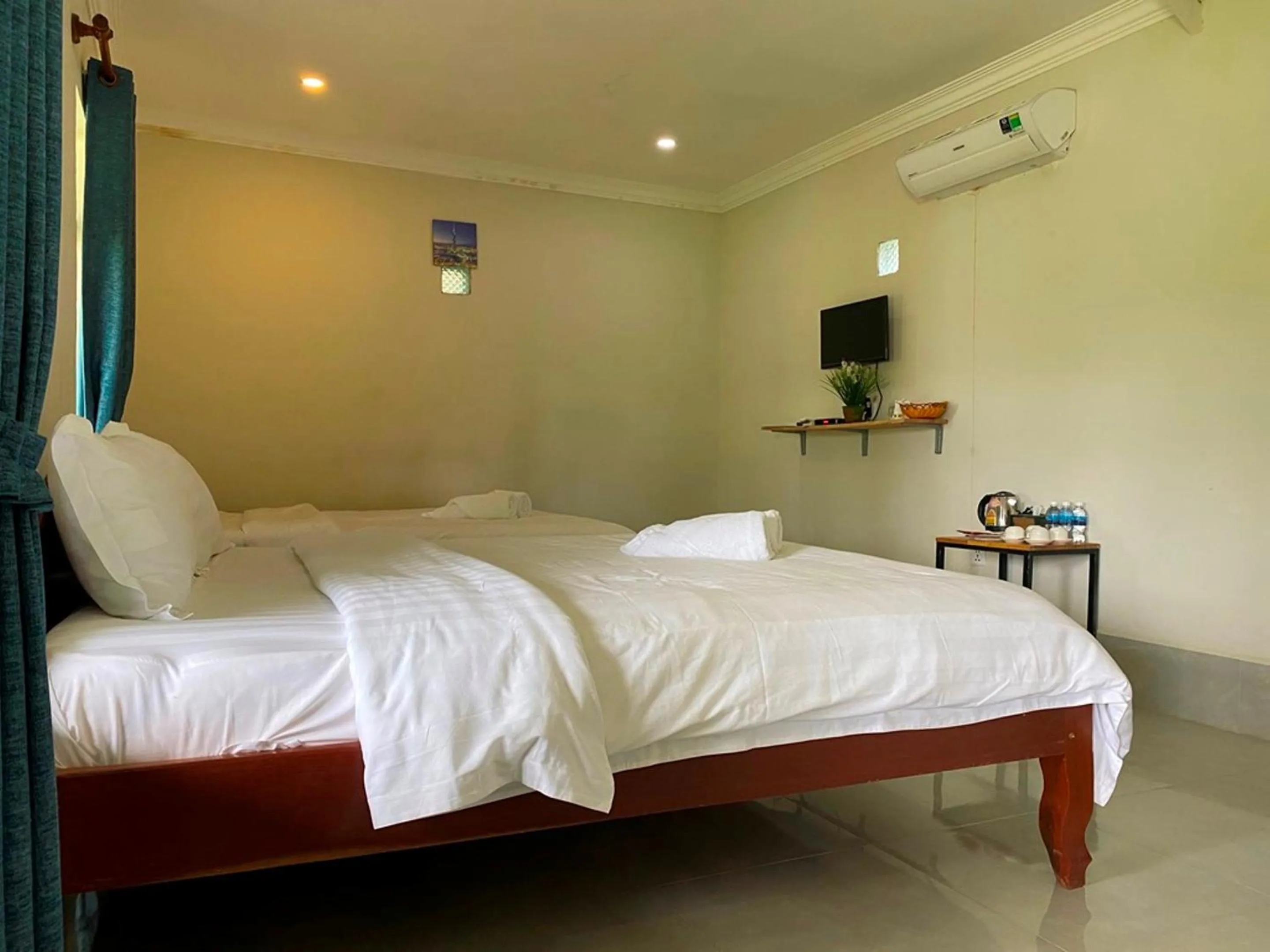 Bed in Prek Kdat Resort