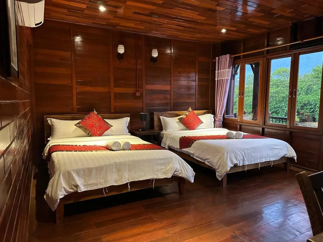 Bed in Prek Kdat Resort