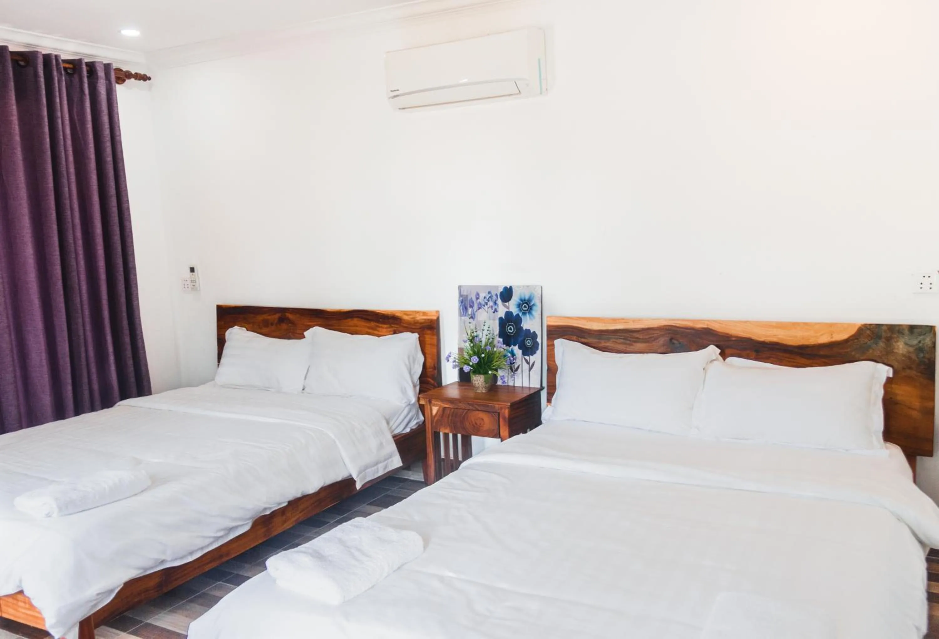 Bed in Prek Kdat Resort