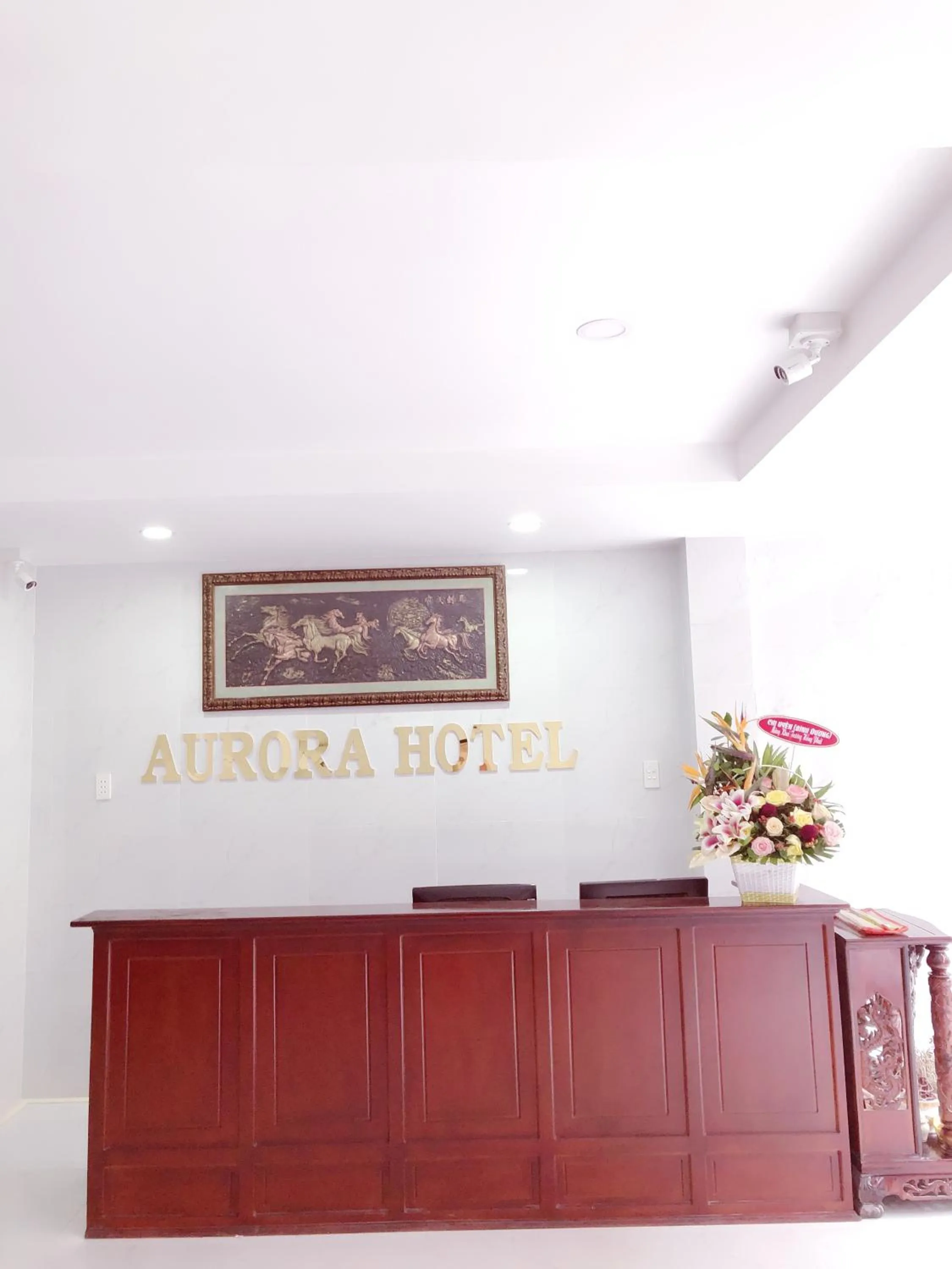 Lobby or reception in Aurora Hotel
