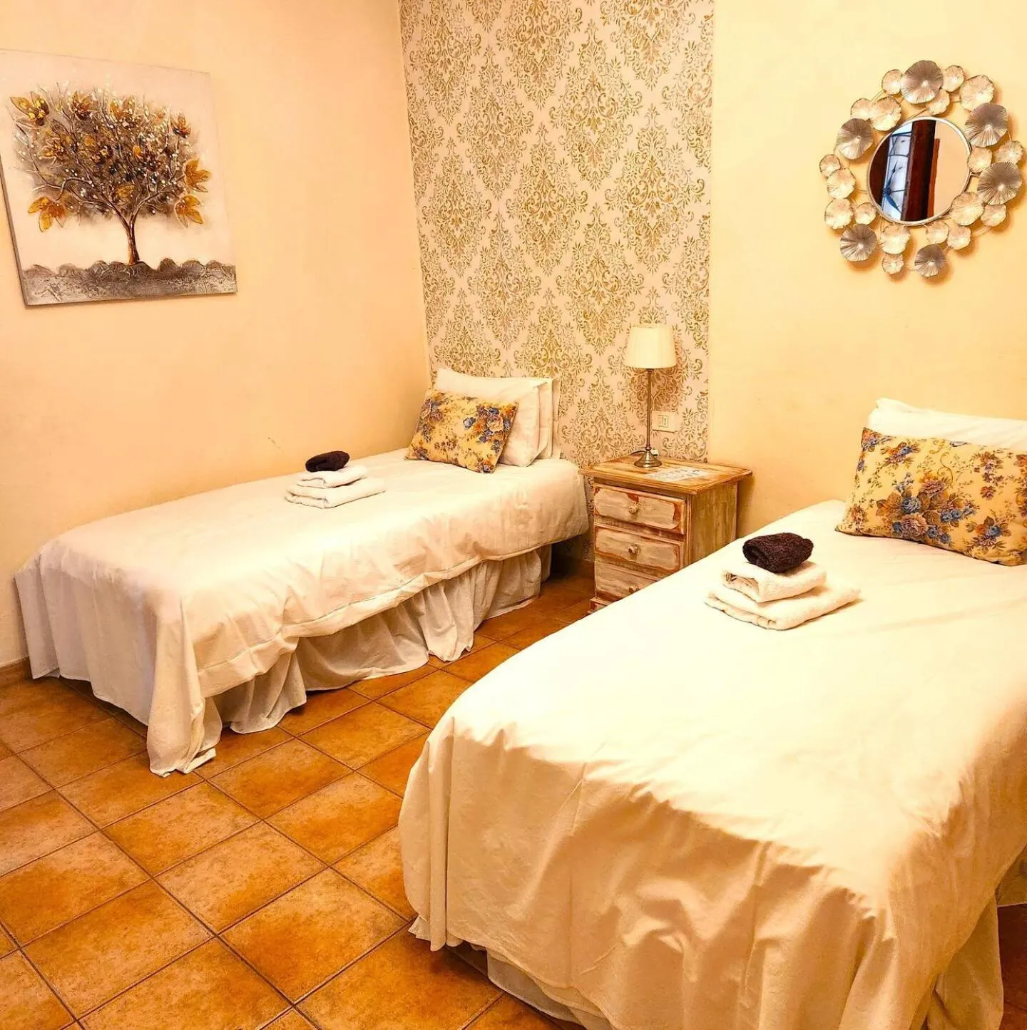 Bed in Ziggy's Mountain Retreat