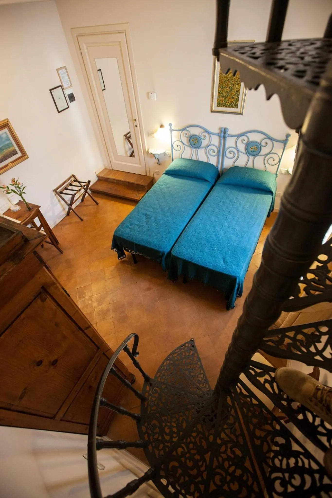 Bed in Hotel Locanda Degli Artisti