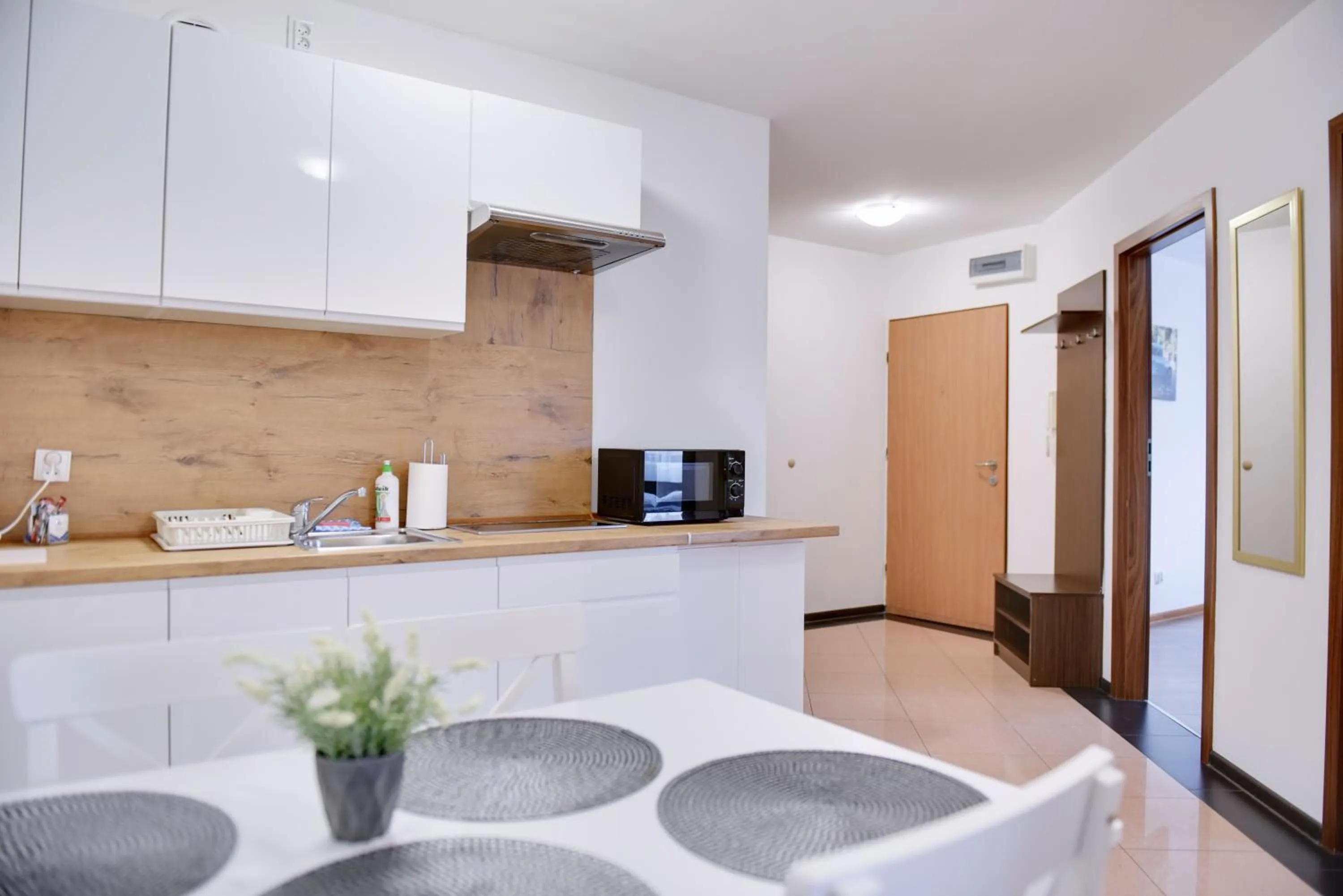 Kitchen or kitchenette in City Aparthotel