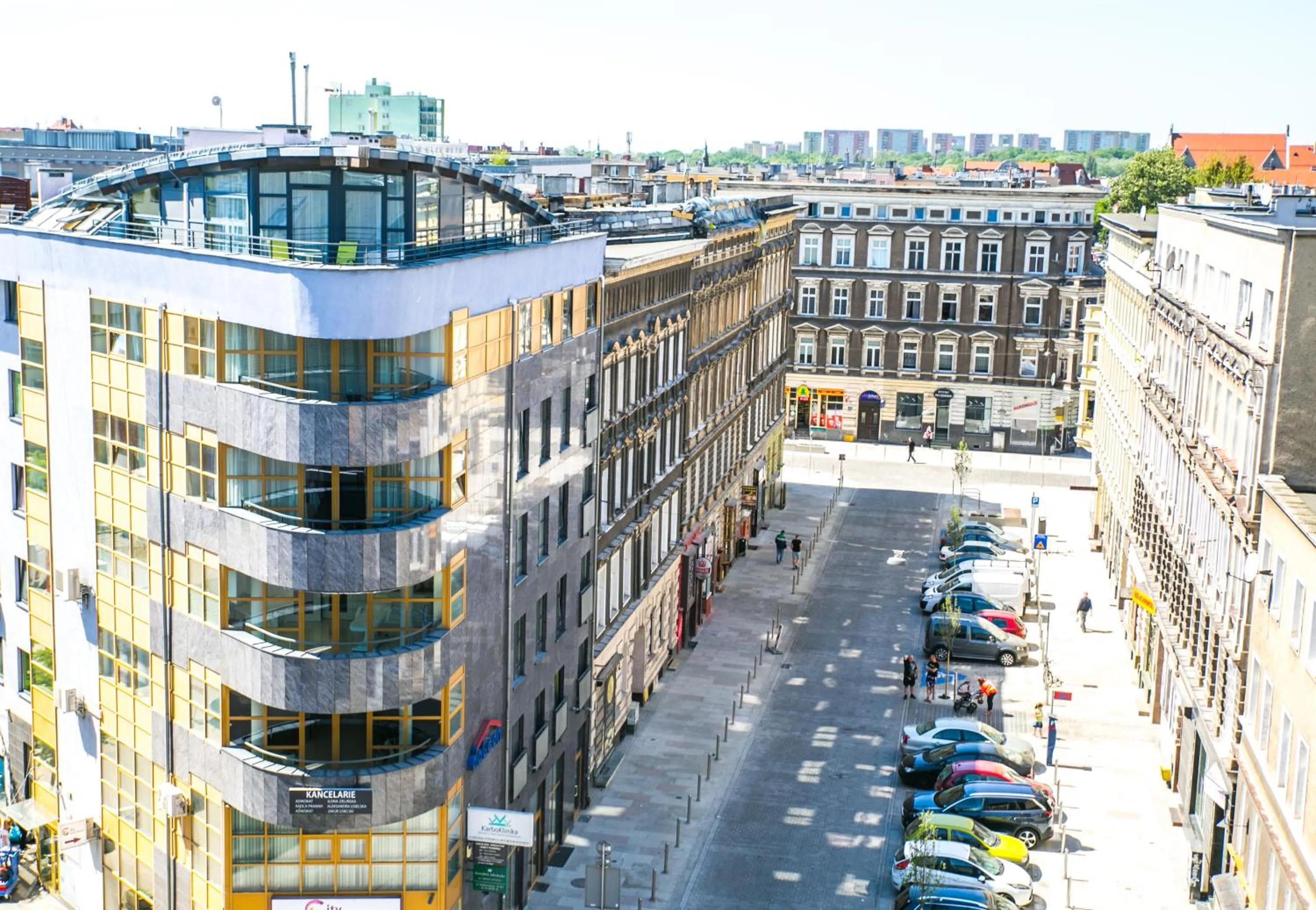 Property building in City Aparthotel