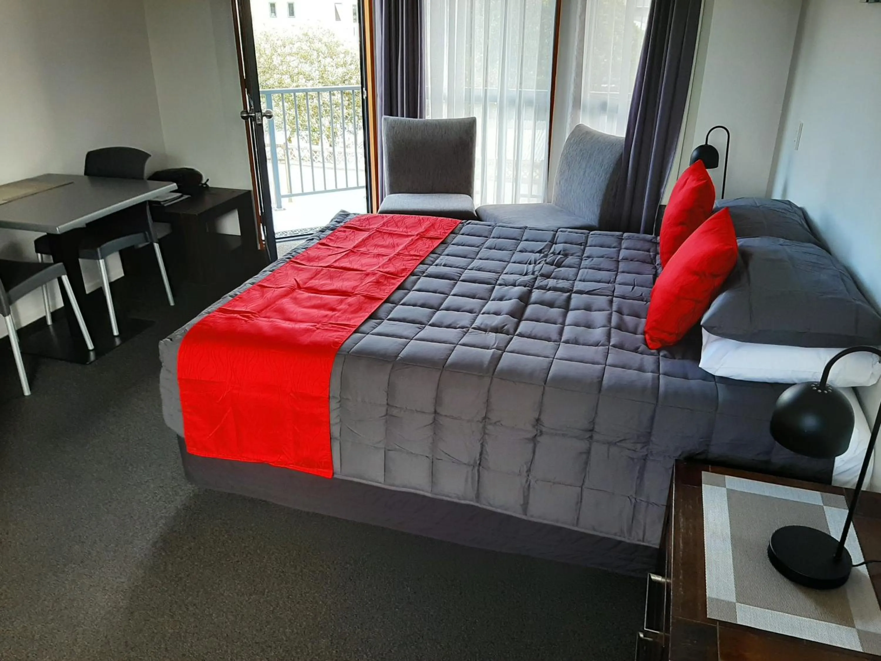 Bedroom, Bed in Bayside Motel Whitianga