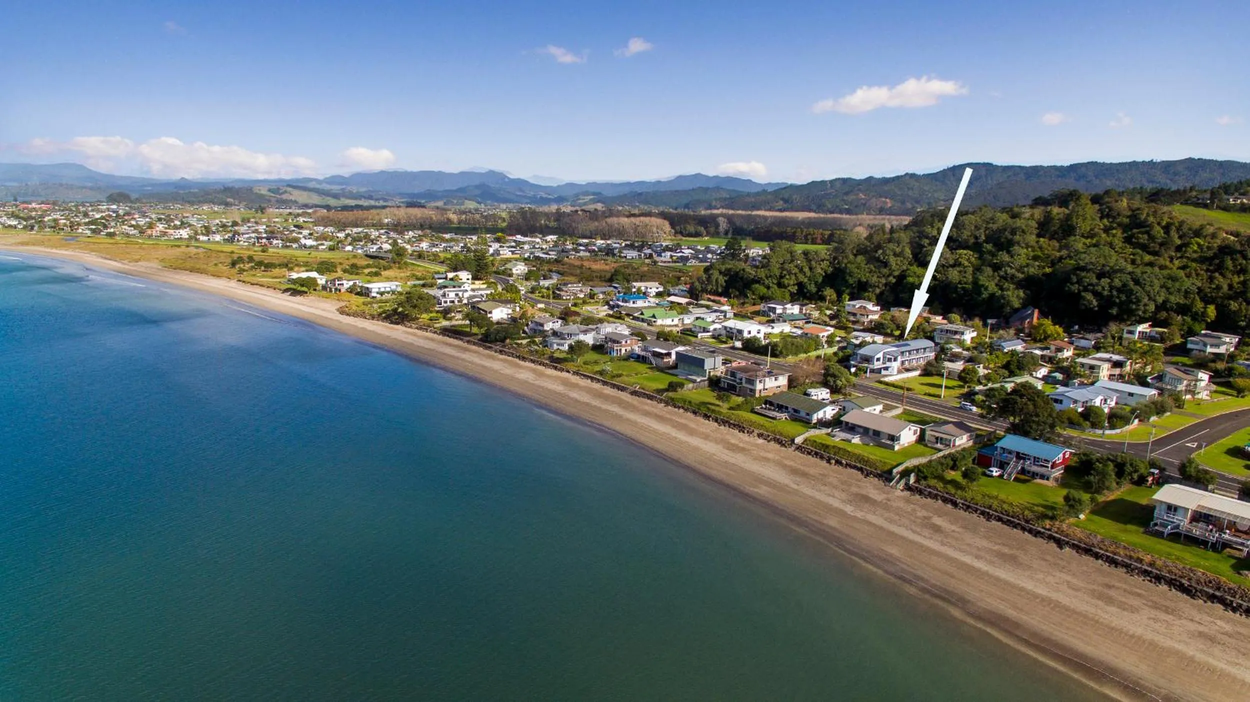 Bird's eye view in Bayside Motel Whitianga