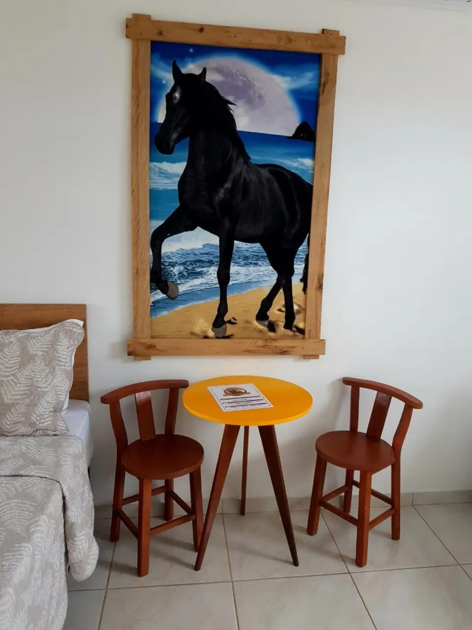 Decorative detail in Pousada Alegria do Cowboy