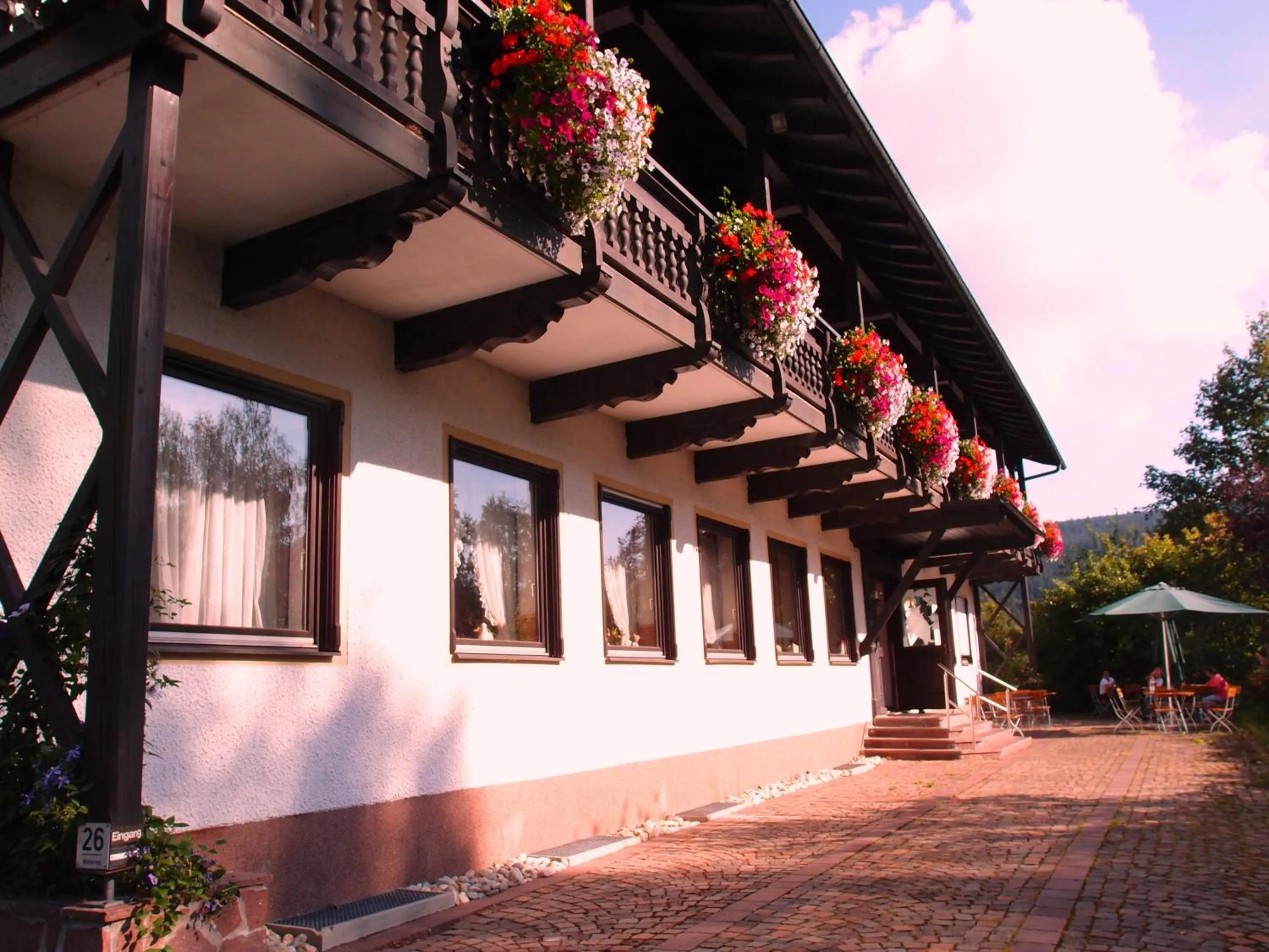 Balcony/Terrace in Landhotel Bayerwald