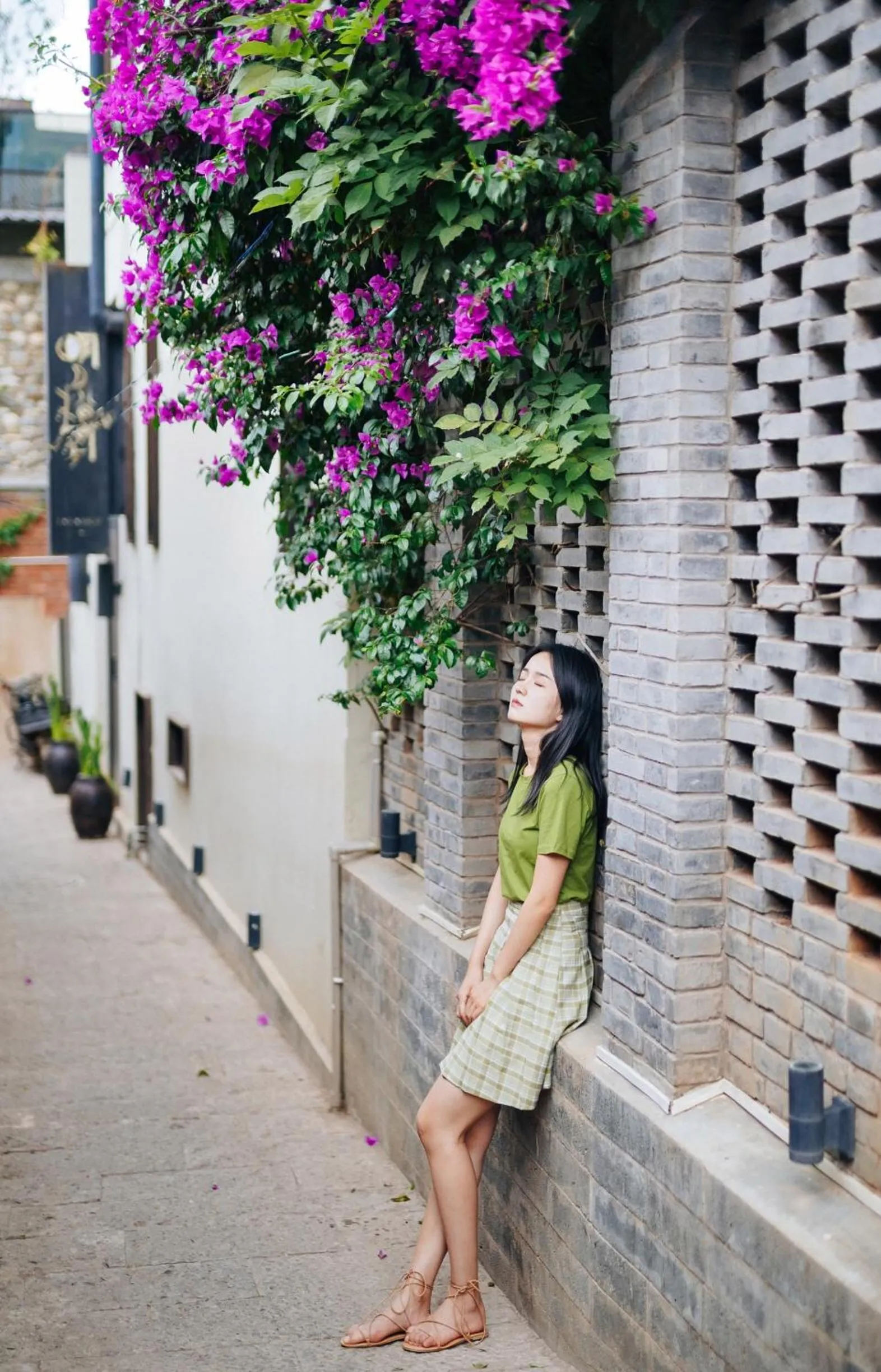 Garden view in Yakamoz Haijie Hotel