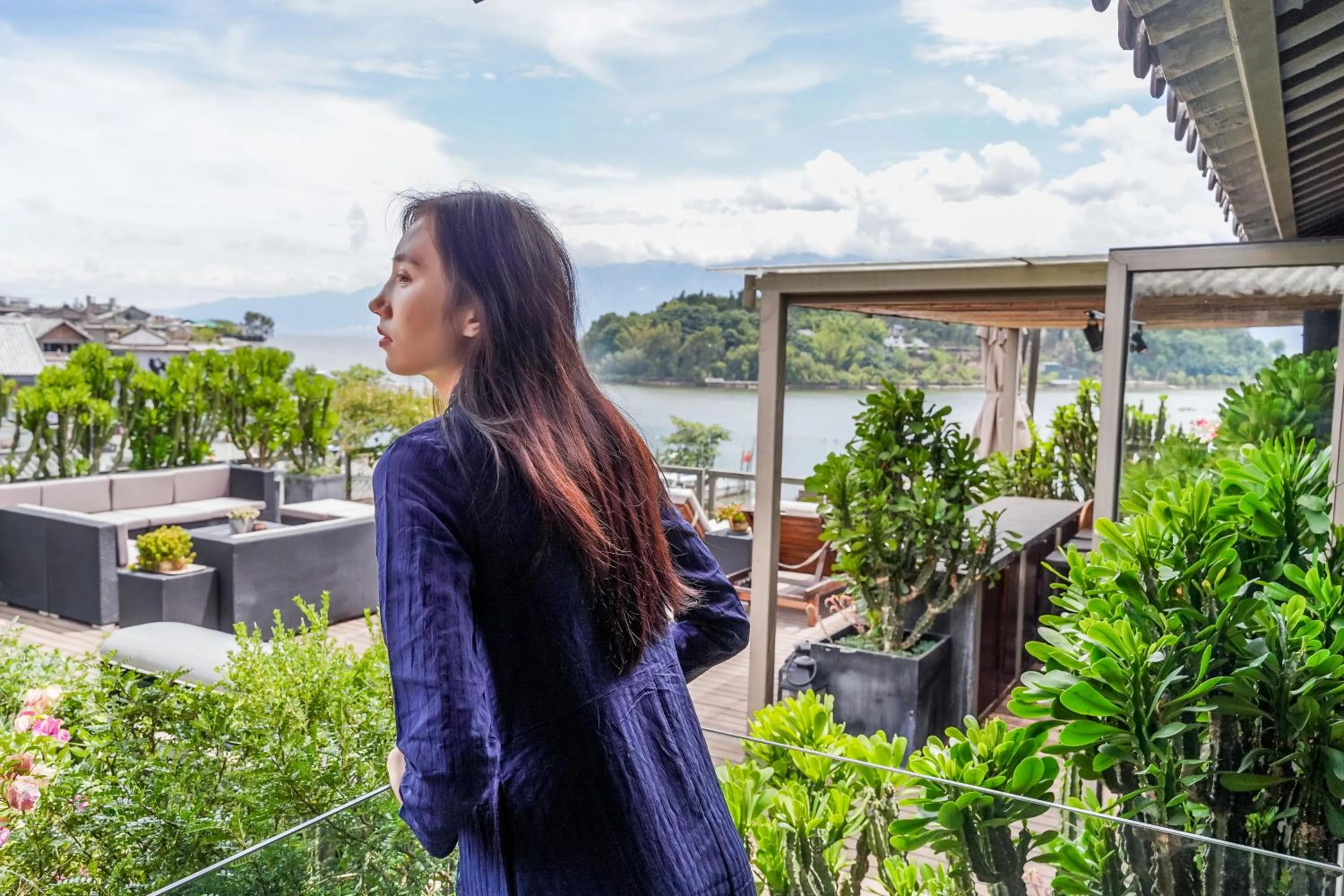 Garden in Yakamoz Haijie Hotel