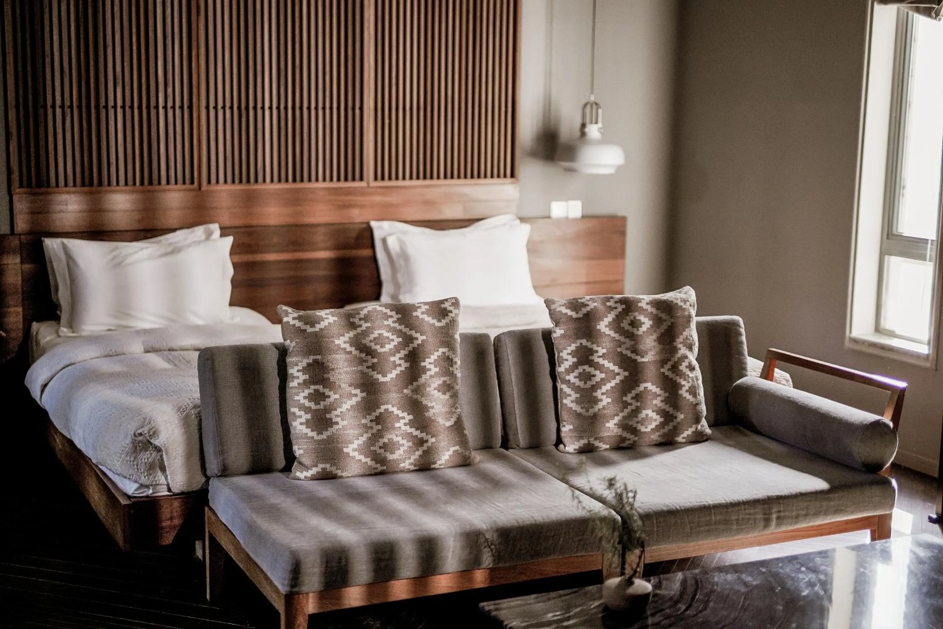 Bed in Yakamoz Haijie Hotel