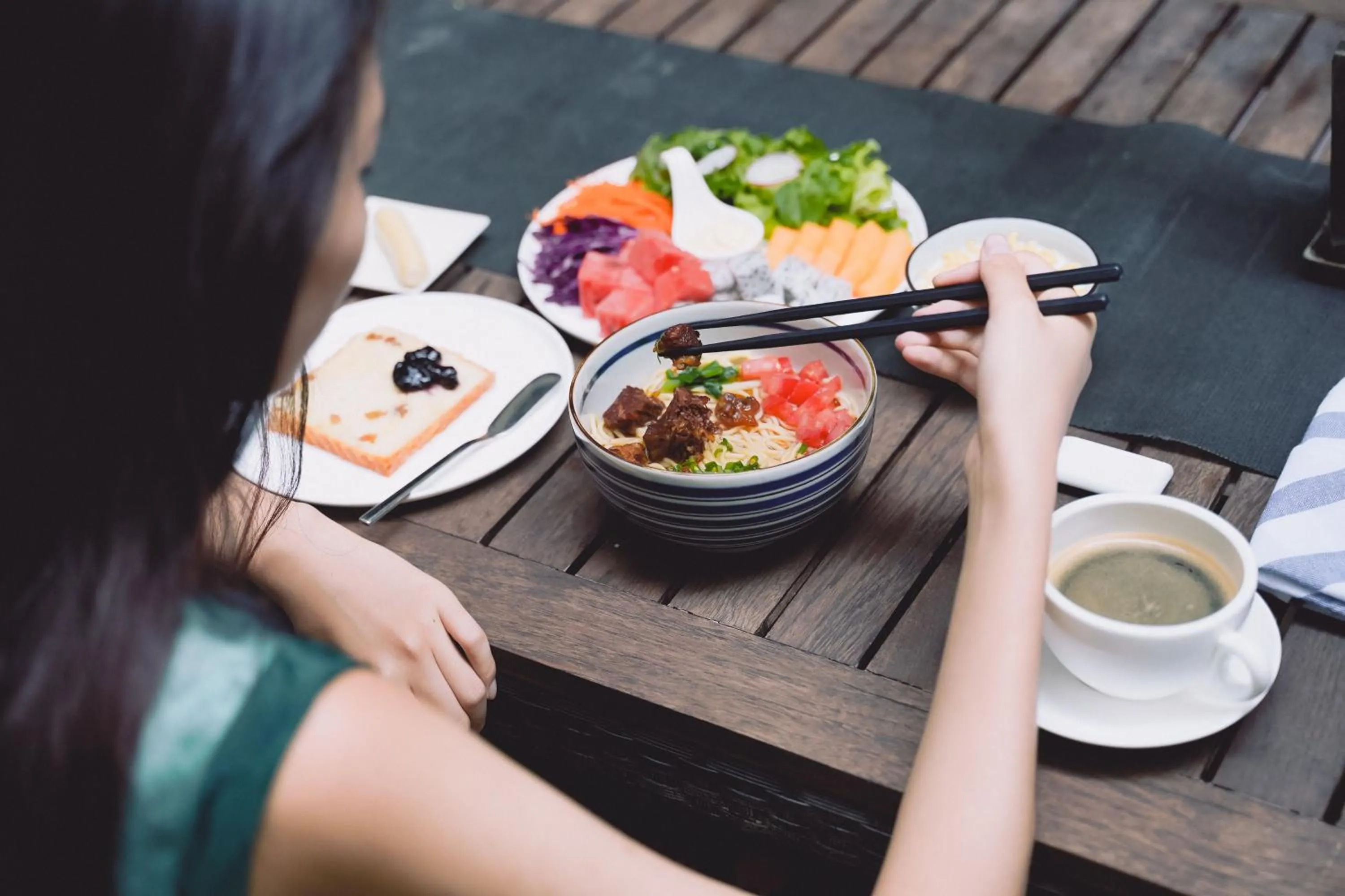 Breakfast in Yakamoz Haijie Hotel