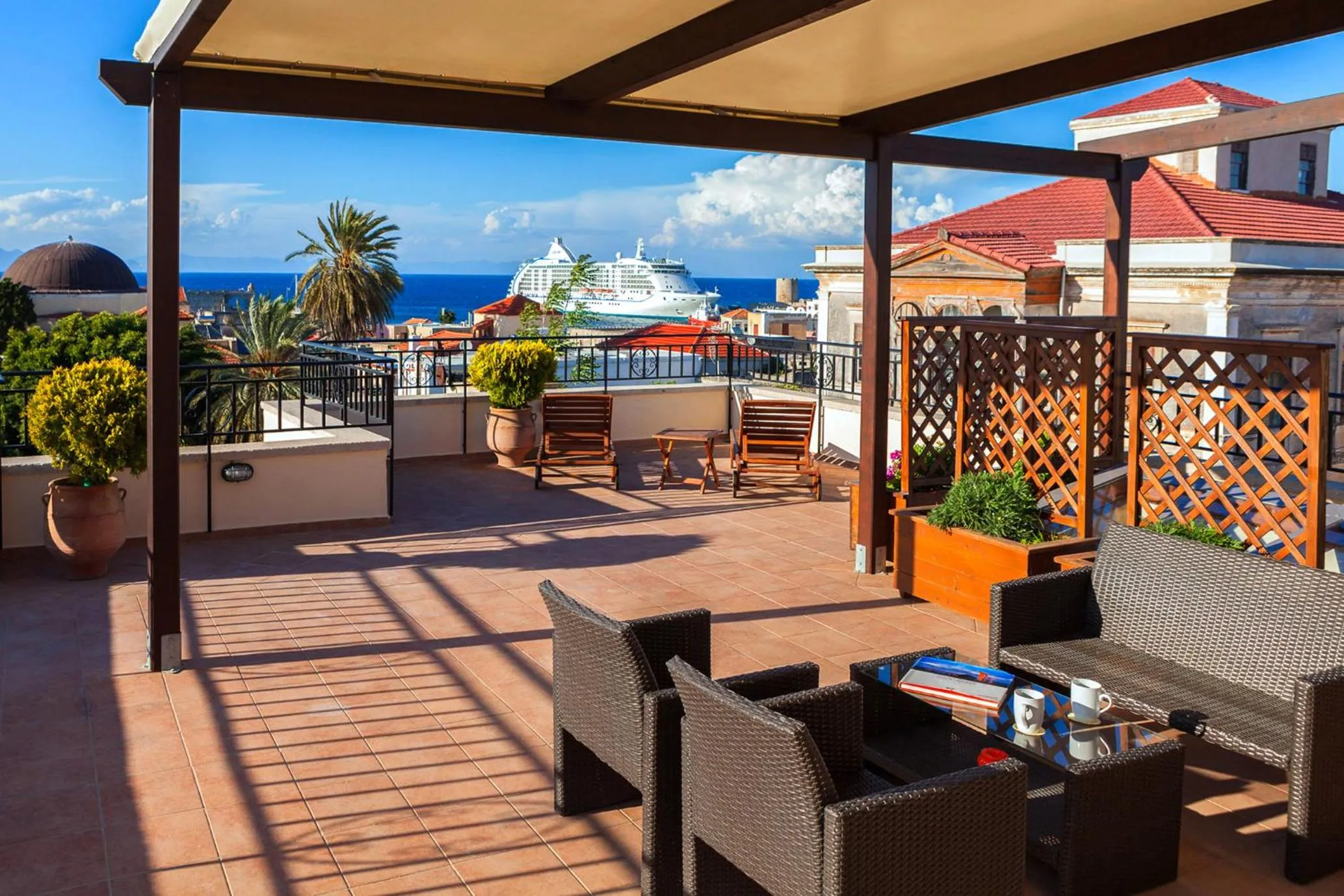 Balcony/Terrace in In Camera Art Boutique Hotel